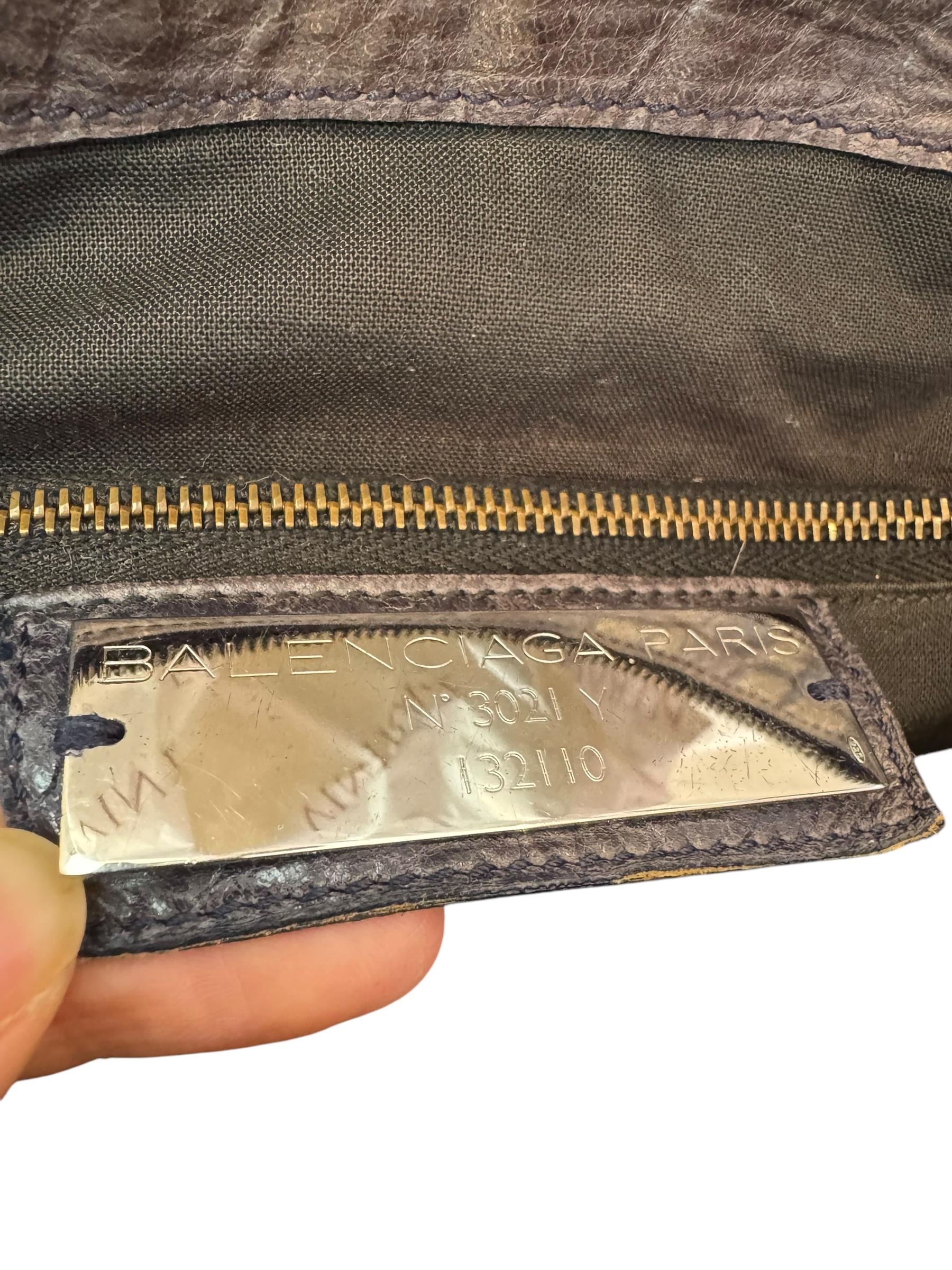 BALENCIAGA ANTRASIT CITY BAG