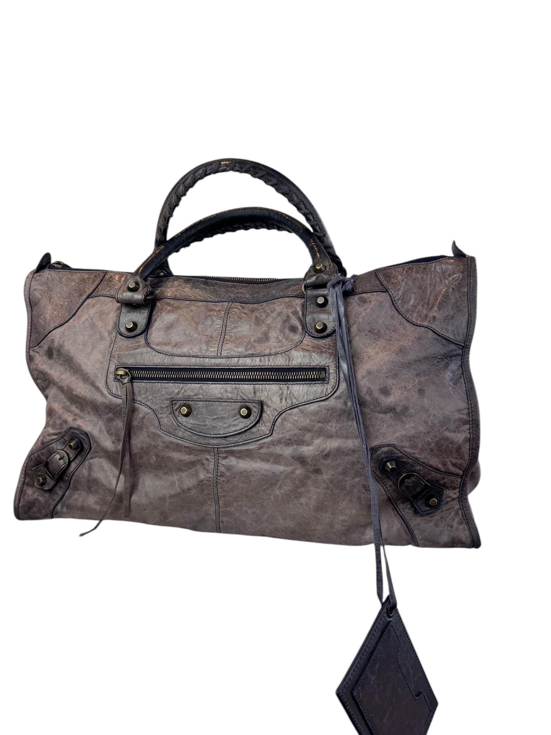 BALENCIAGA ANTRASIT CITY BAG