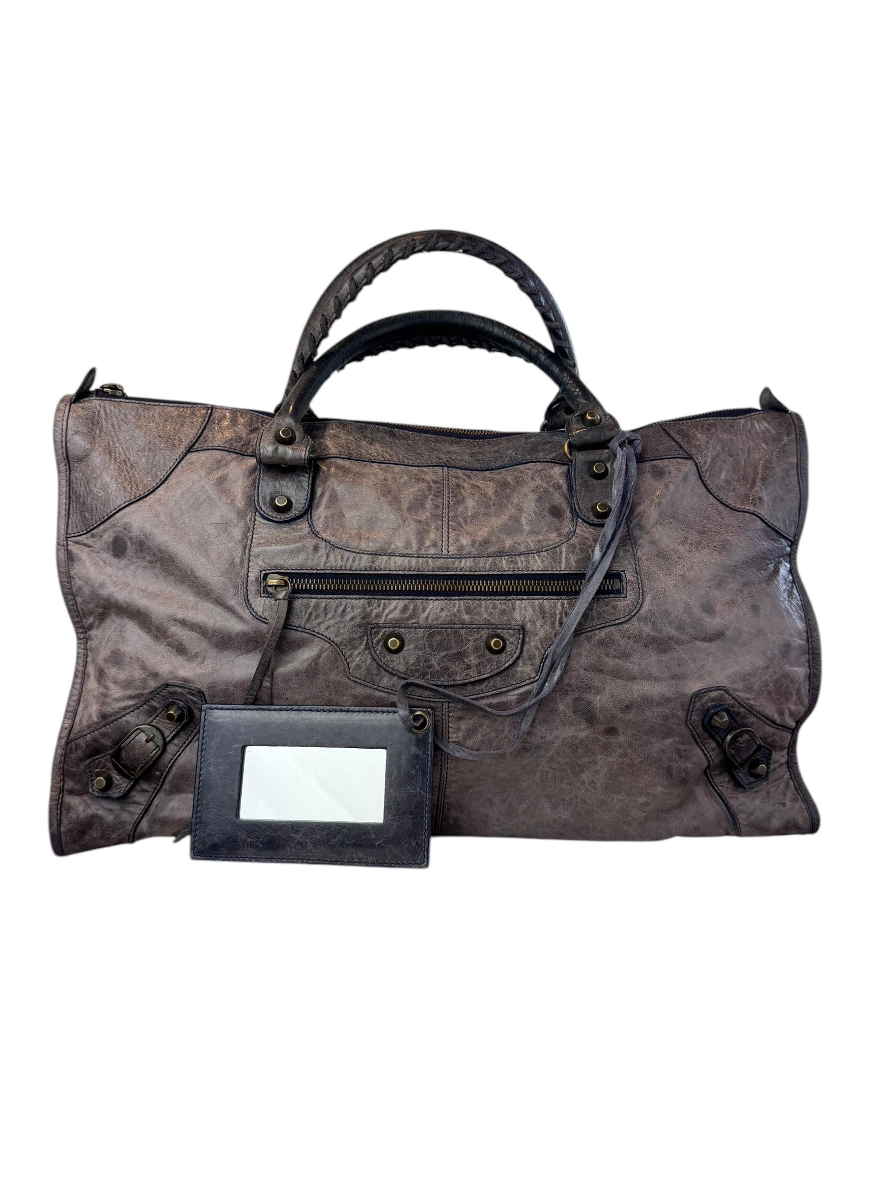 BALENCIAGA ANTRASIT CITY BAG