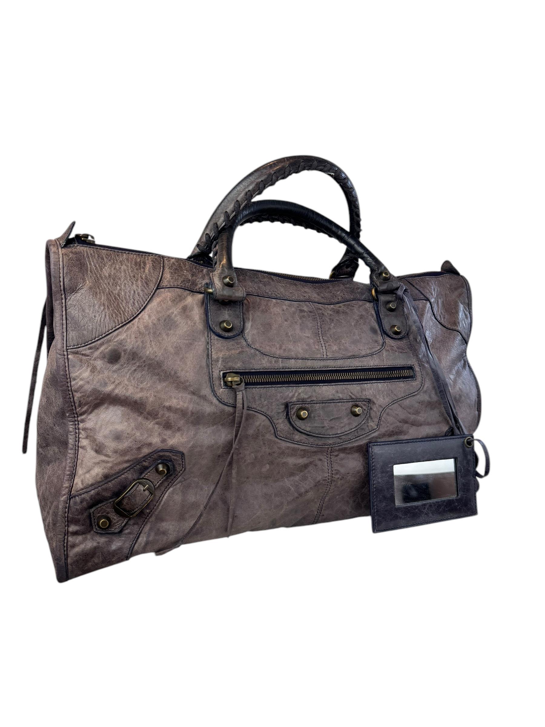 BALENCIAGA ANTRASIT CITY BAG