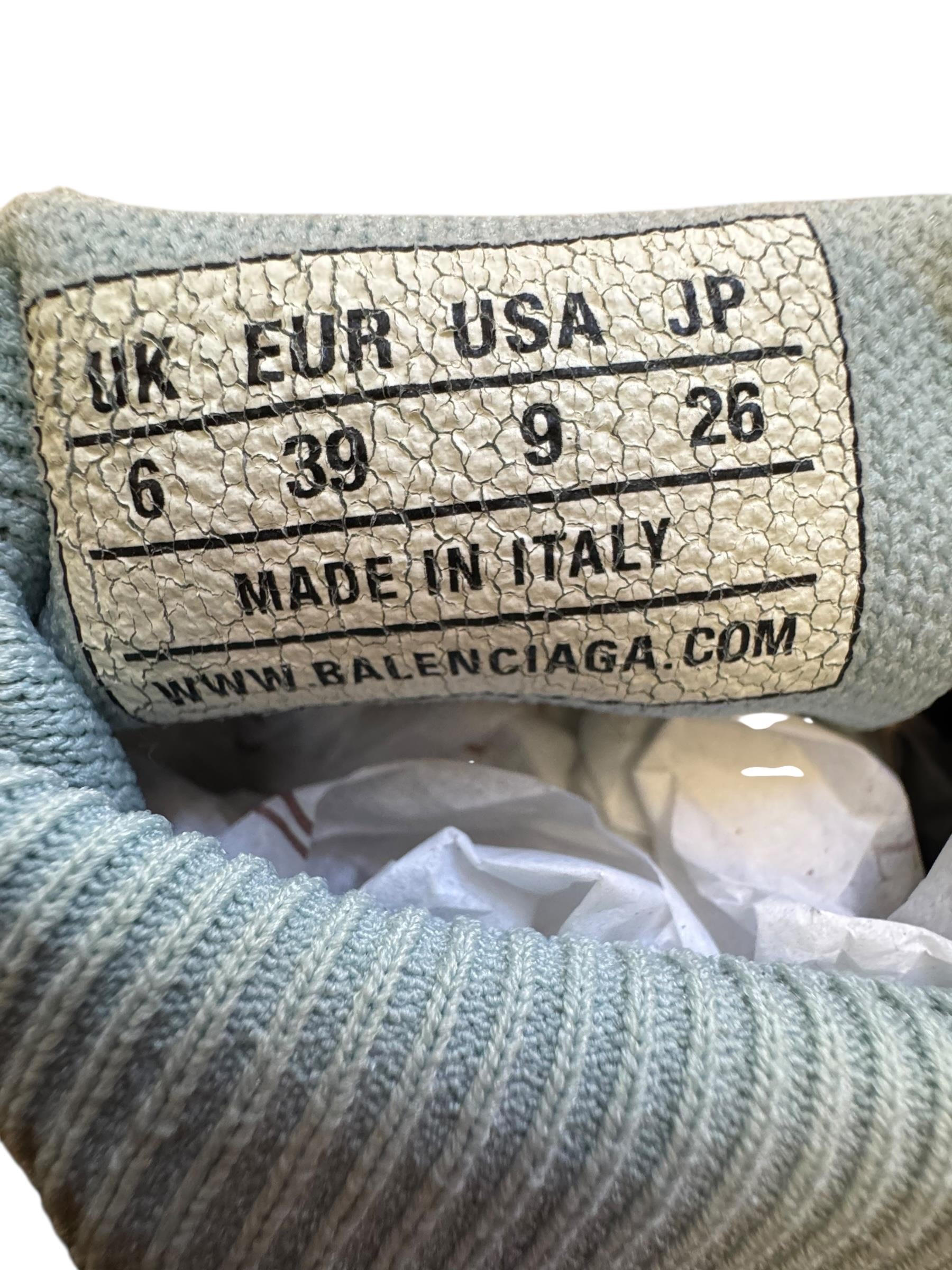 BALENCIAGA BABY BLUE SPEED SNEAKERS