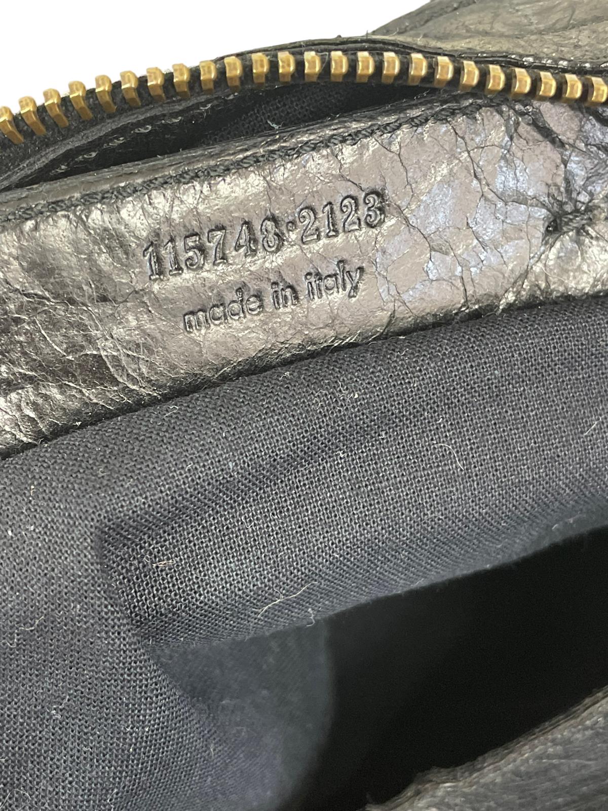 BALENCİAGA BLACK CITY SHOULDER BAG