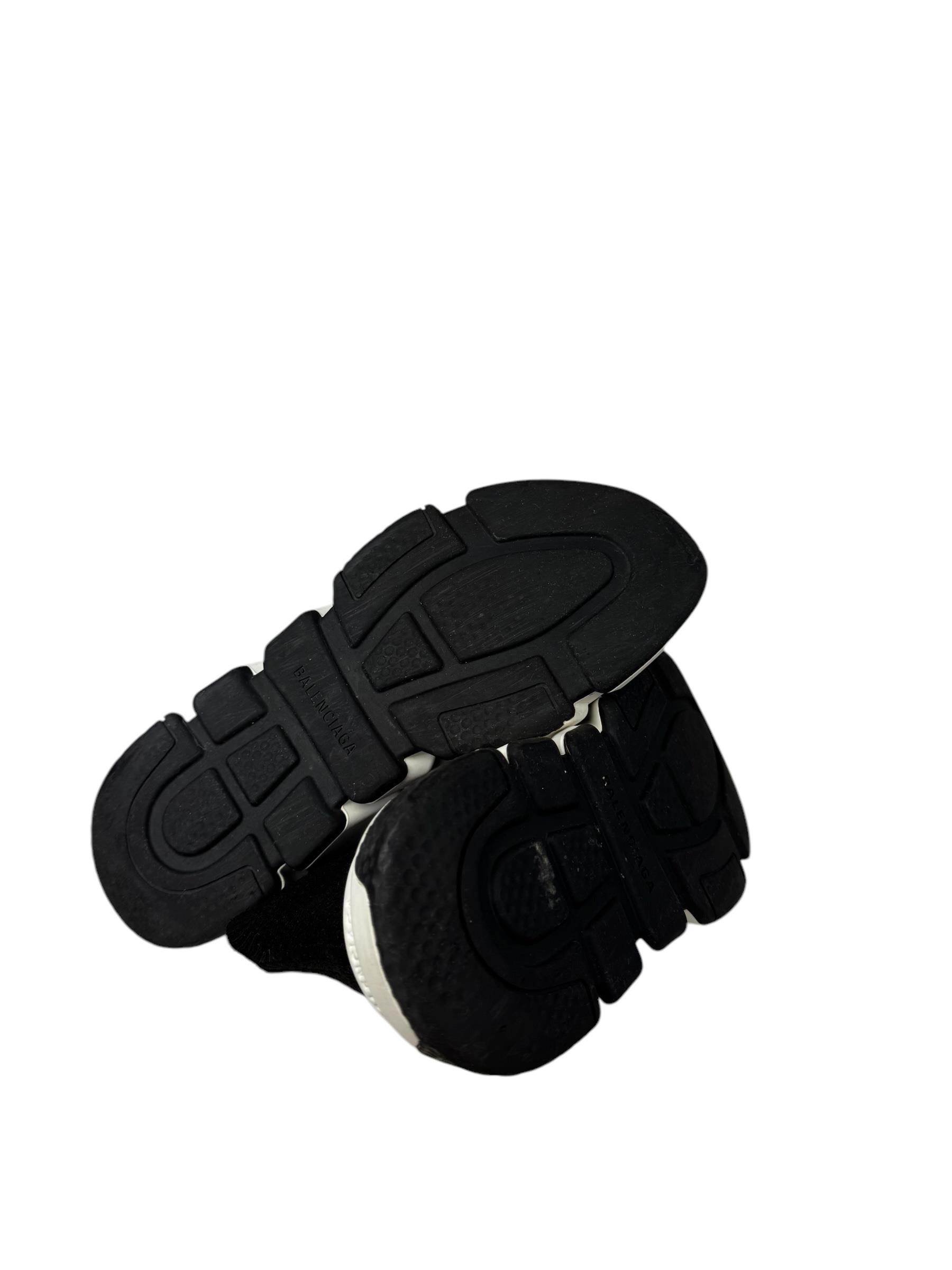 BALENCİAGA BLACK LACE UP SNEAKERS