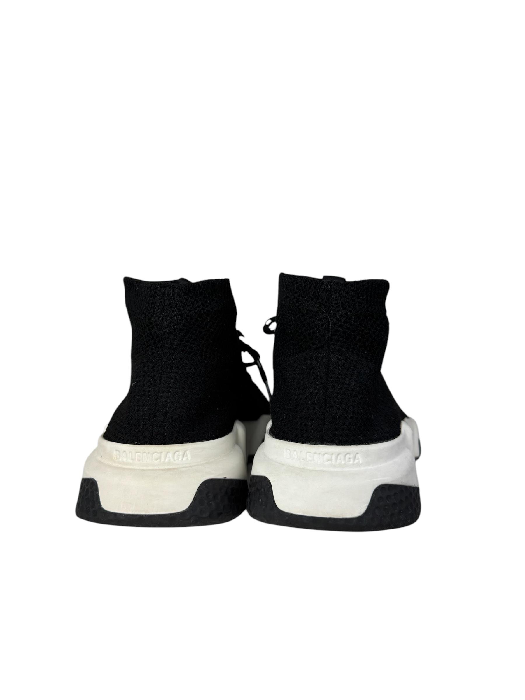 BALENCİAGA BLACK LACE UP SNEAKERS