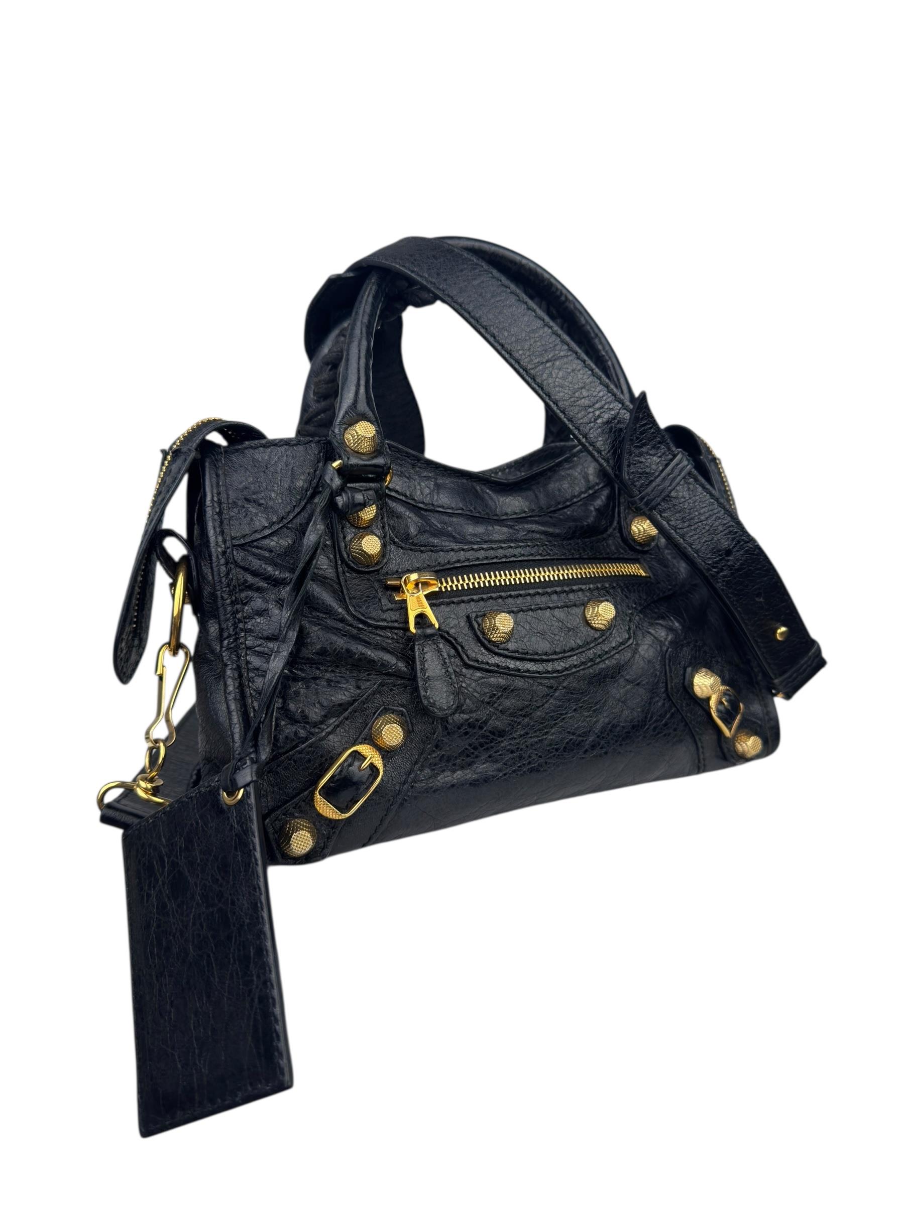 BALENCIAGA BLACK LE CITY BAG