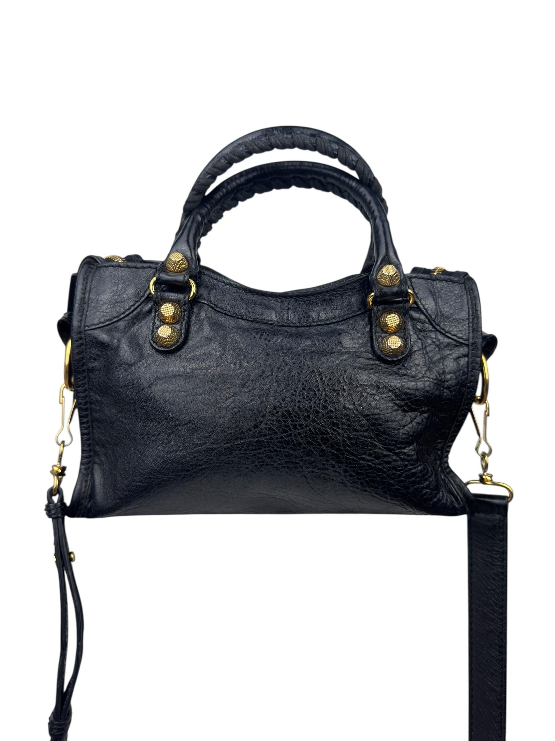 BALENCIAGA BLACK LE CITY BAG