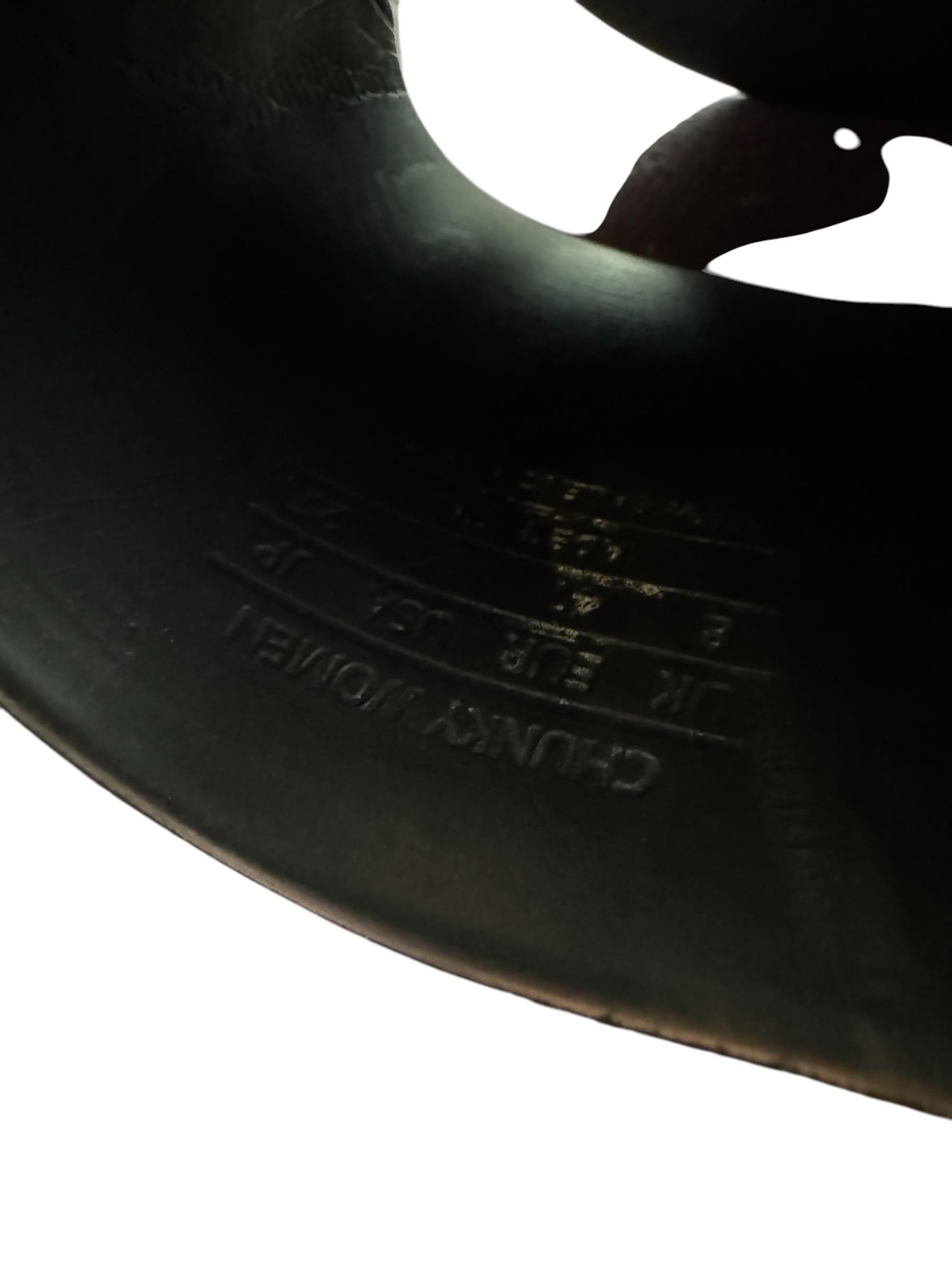 BALENCIAGA BLACK RUBBER MULES