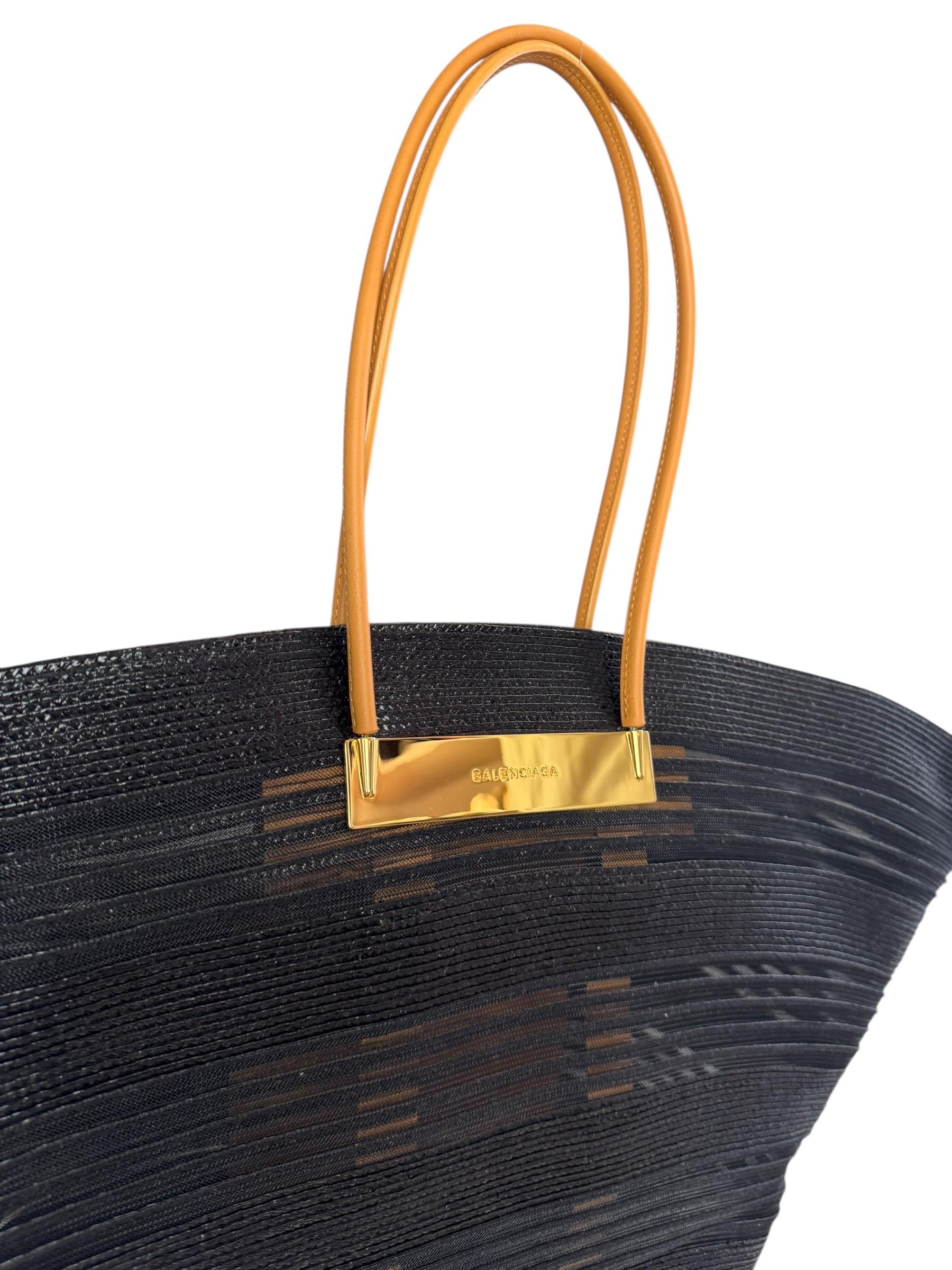 BALENCIAGA CABLE BASKET TOTE BAG