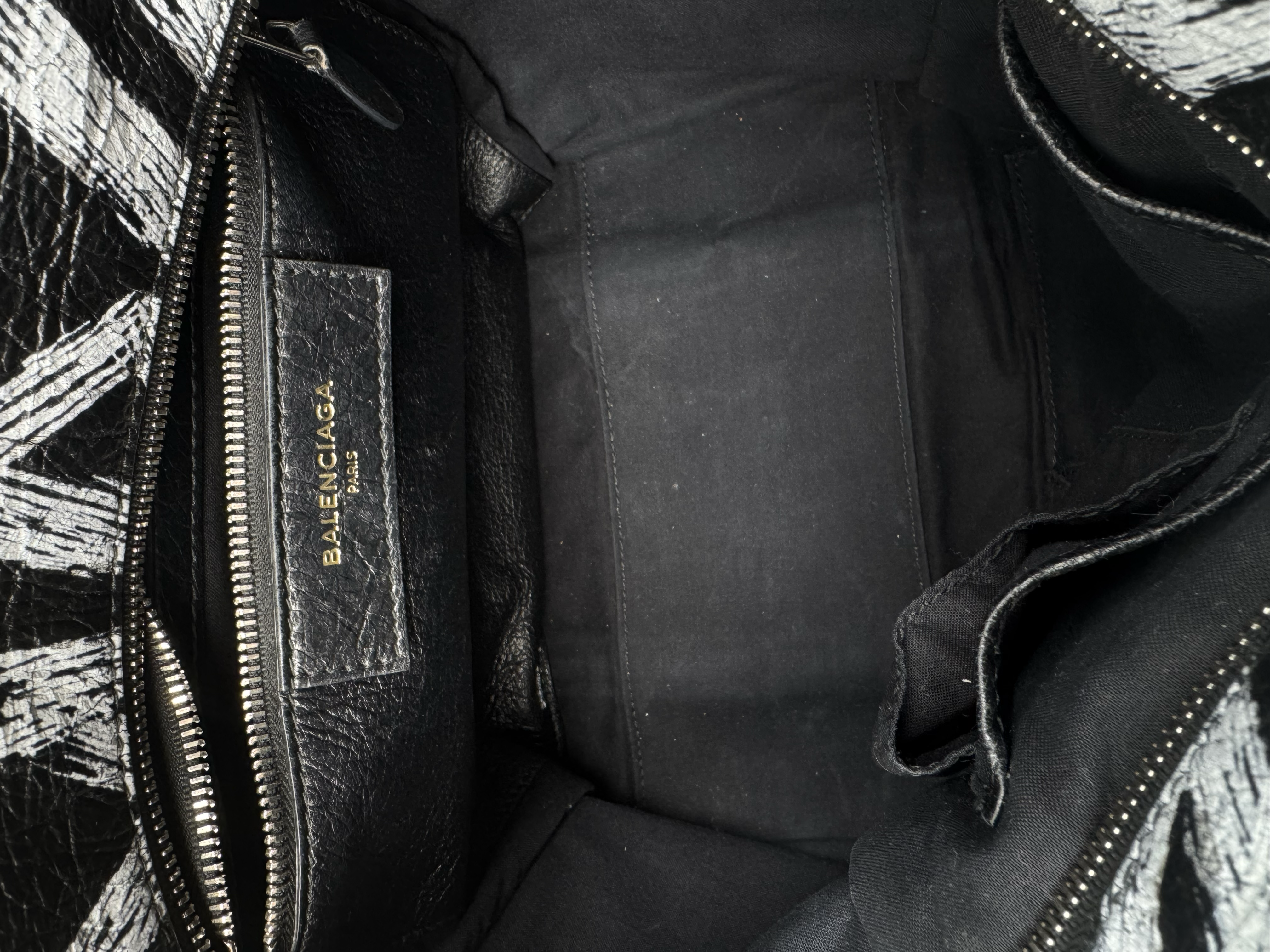 BALENCIAGA SMALL GRAFITTI TOTE BAG