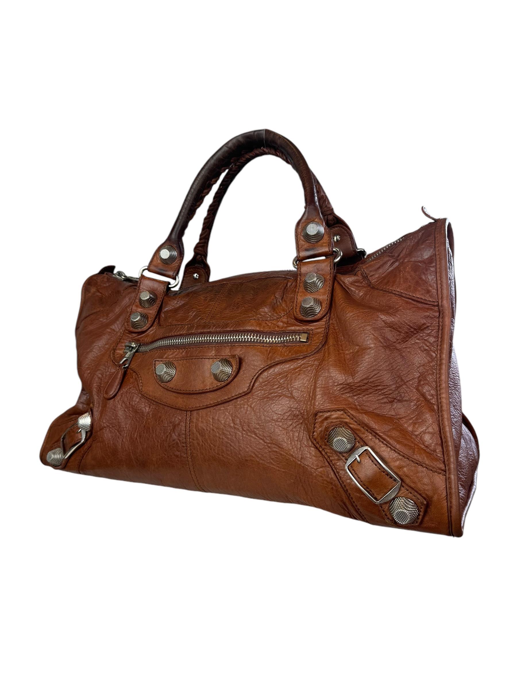 BALENCIAGA TABACCO CITY KOL ÇANTASI