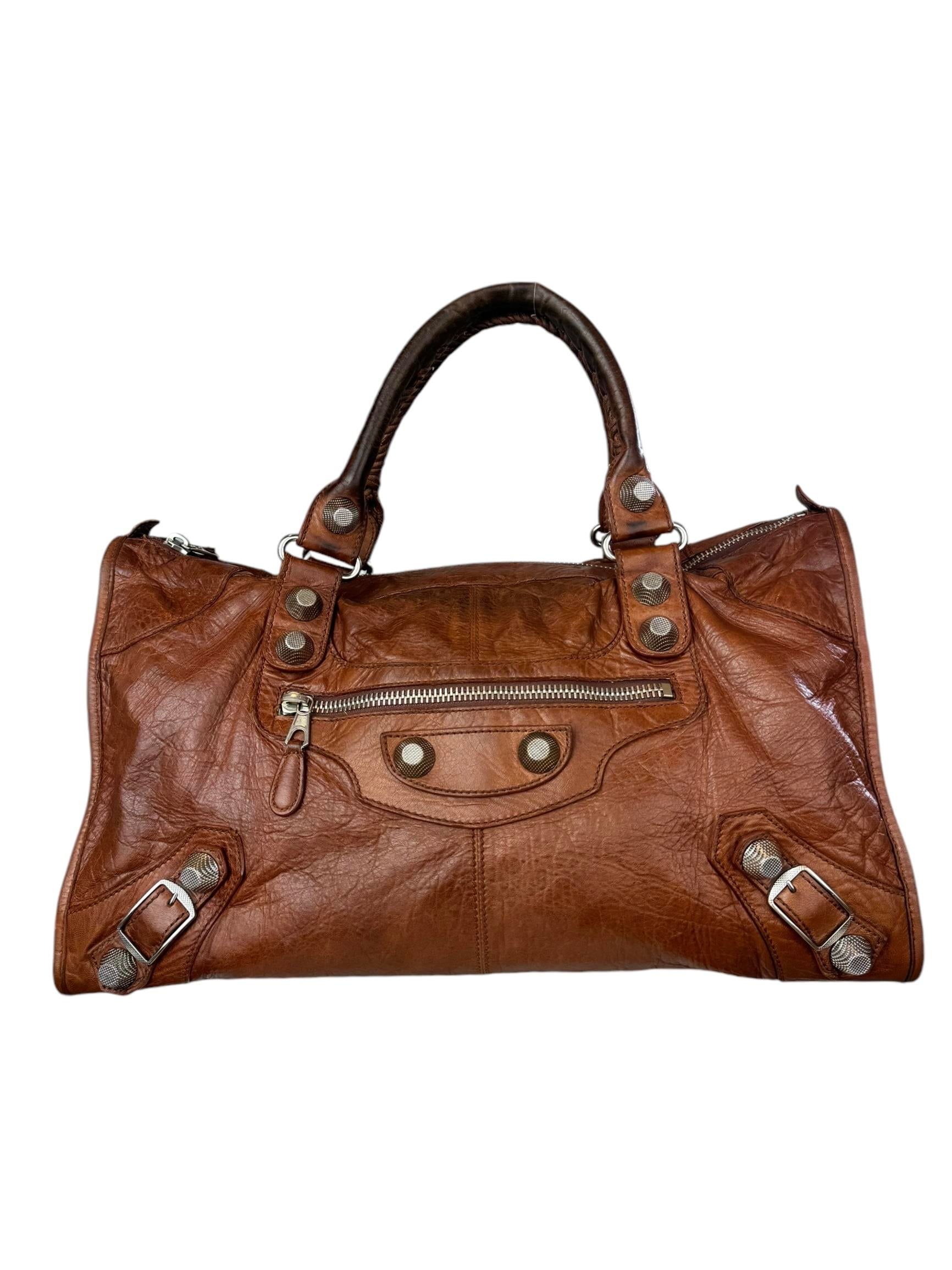 BALENCIAGA TABACCO CITY KOL ÇANTASI