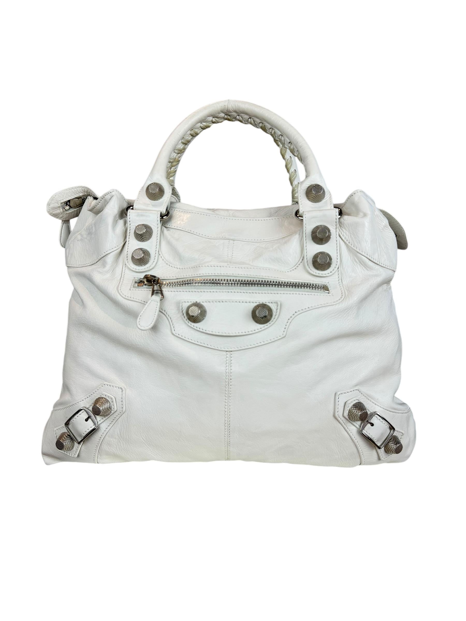 BALENCIAGA WHITE CITY BAG
