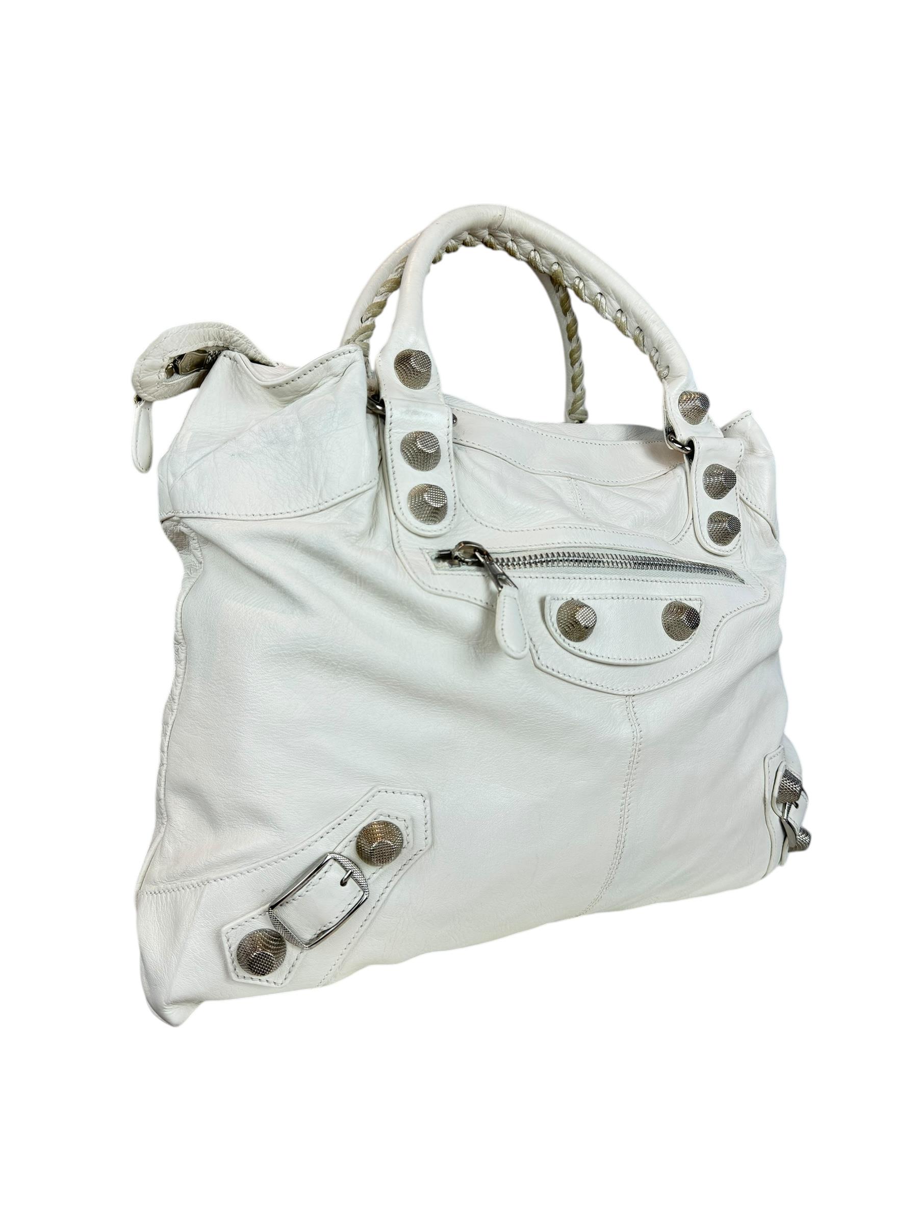 BALENCIAGA WHITE CITY BAG