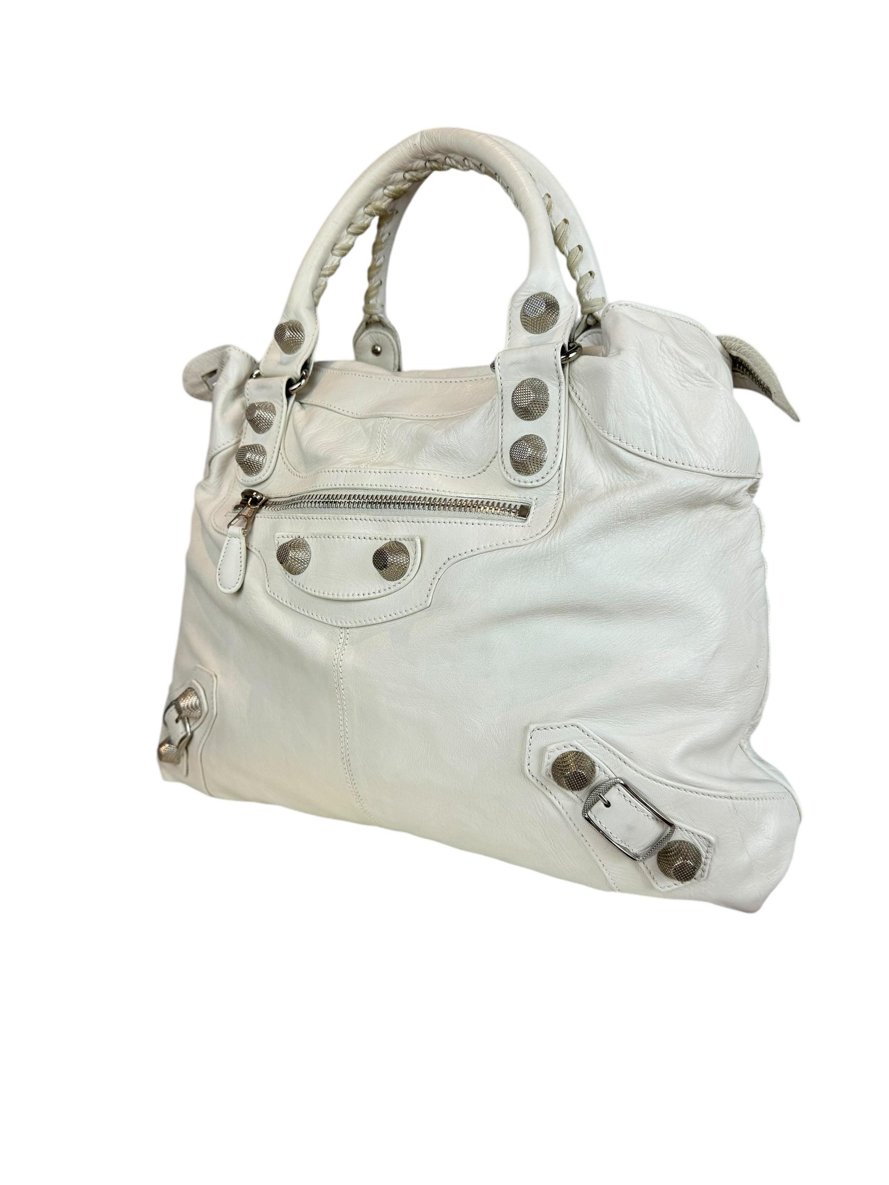 BALENCIAGA WHITE CITY BAG