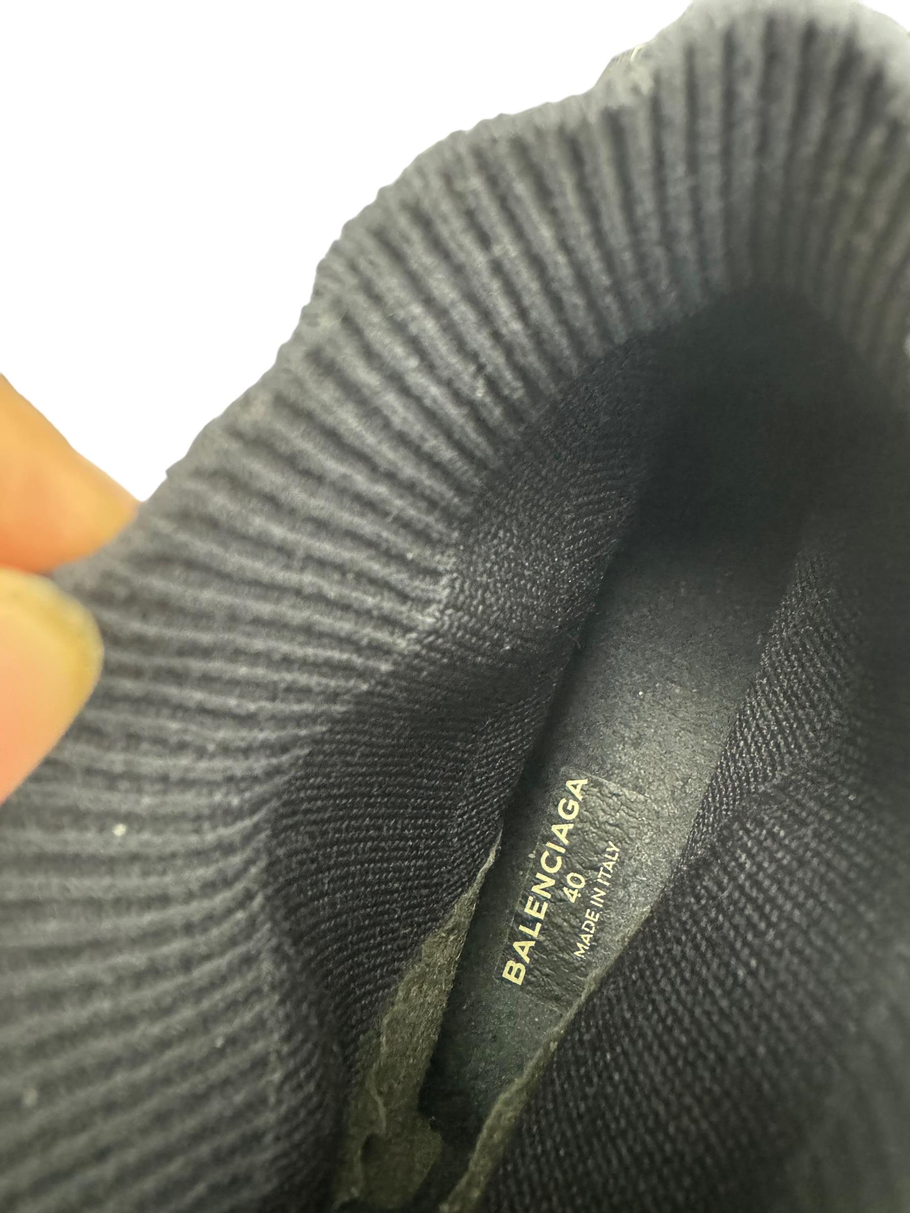 BALENCIGA BLACK SPEED SOCK SNEAKERS