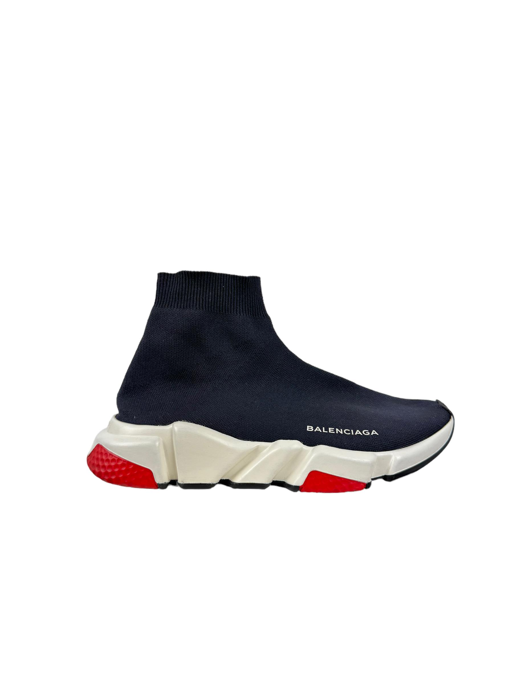 BALENCIGA BLACK SPEED SOCK SNEAKERS
