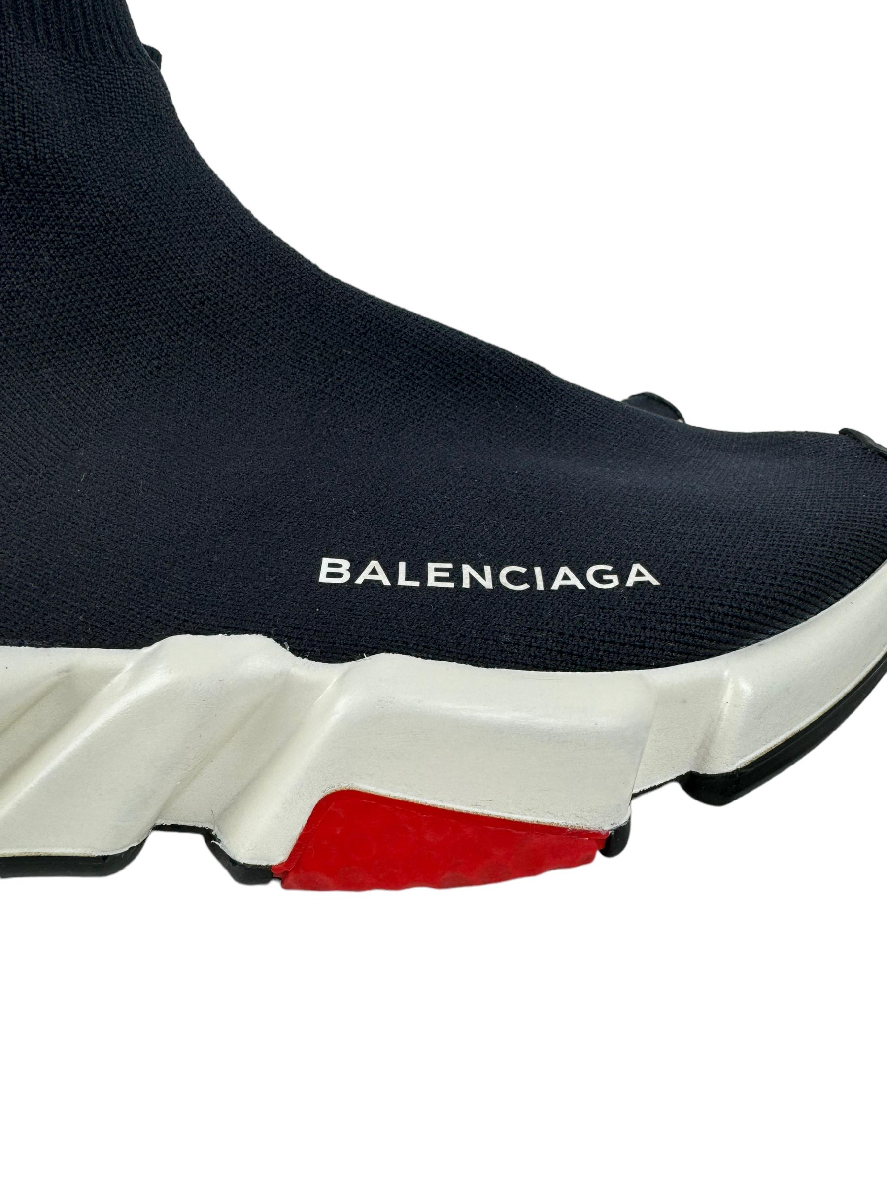 BALENCIGA BLACK SPEED SOCK SNEAKERS