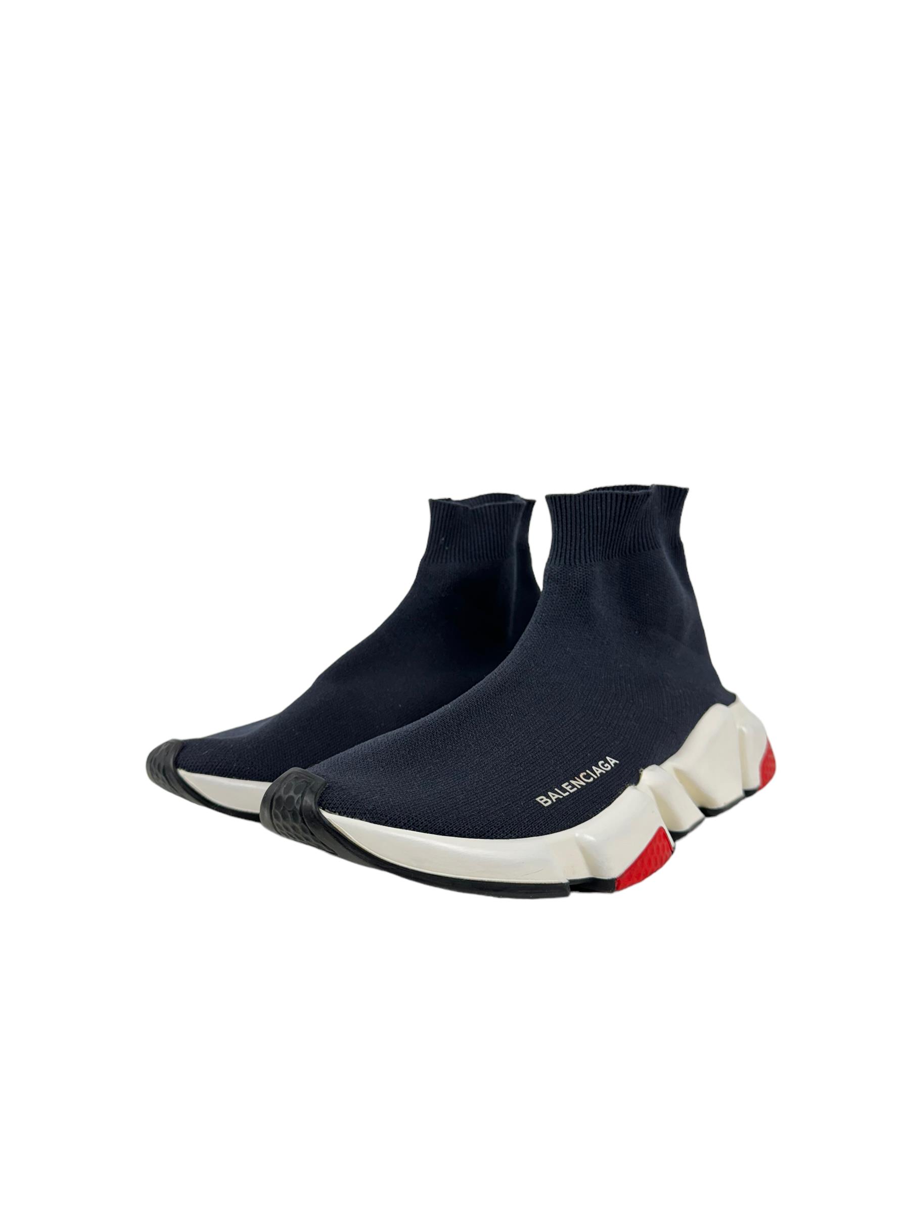 BALENCIGA BLACK SPEED SOCK SNEAKERS