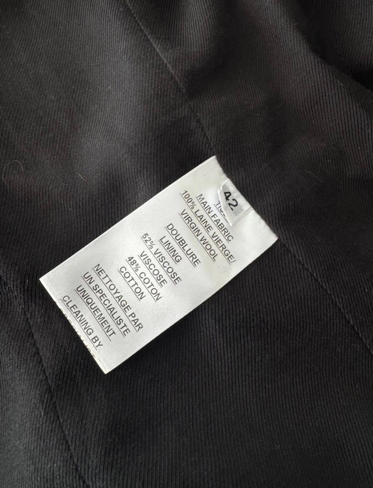 BALMAIN BLACK BLAZER JACKET