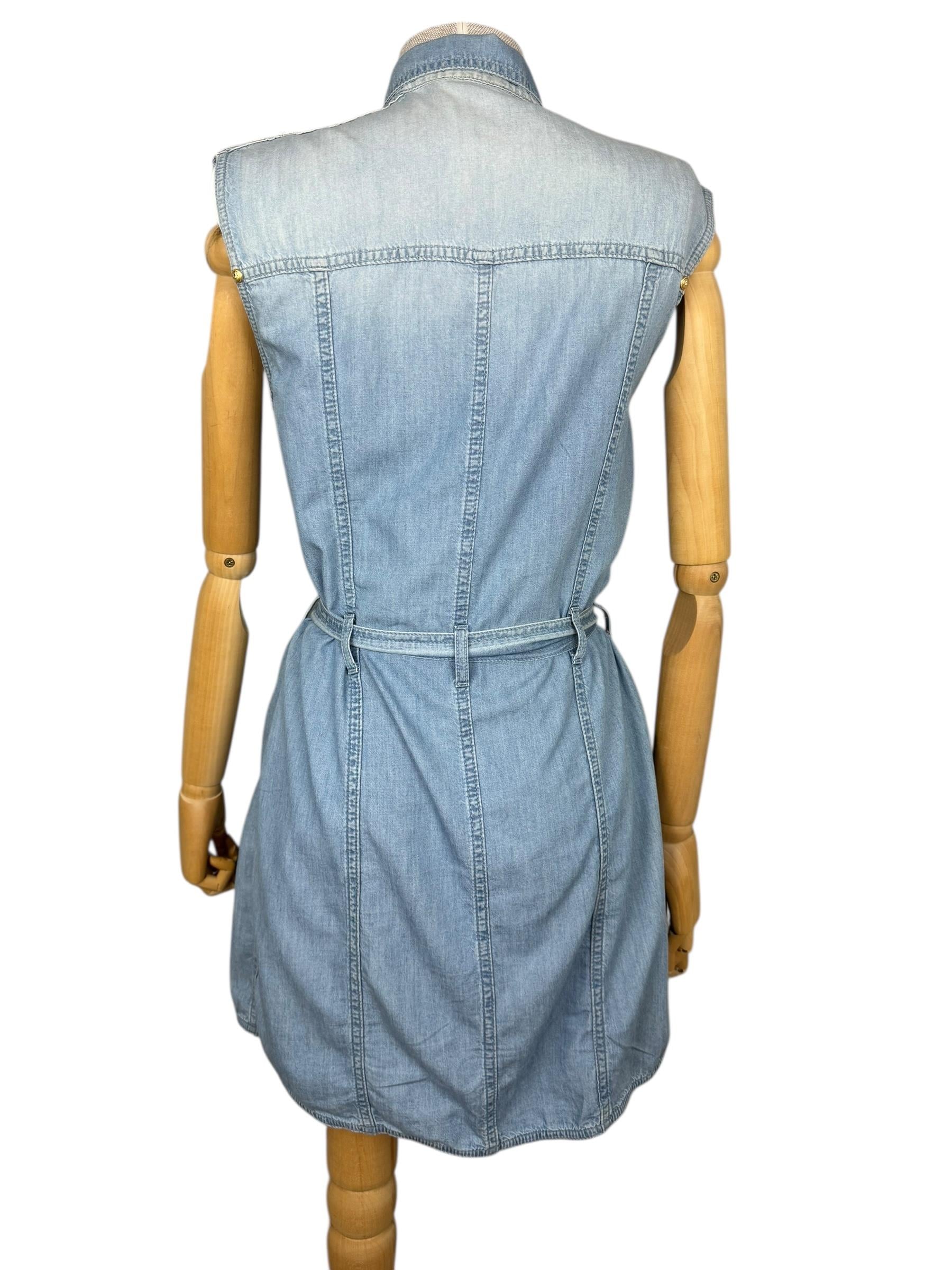 BALMAIN DENIM DRESS
