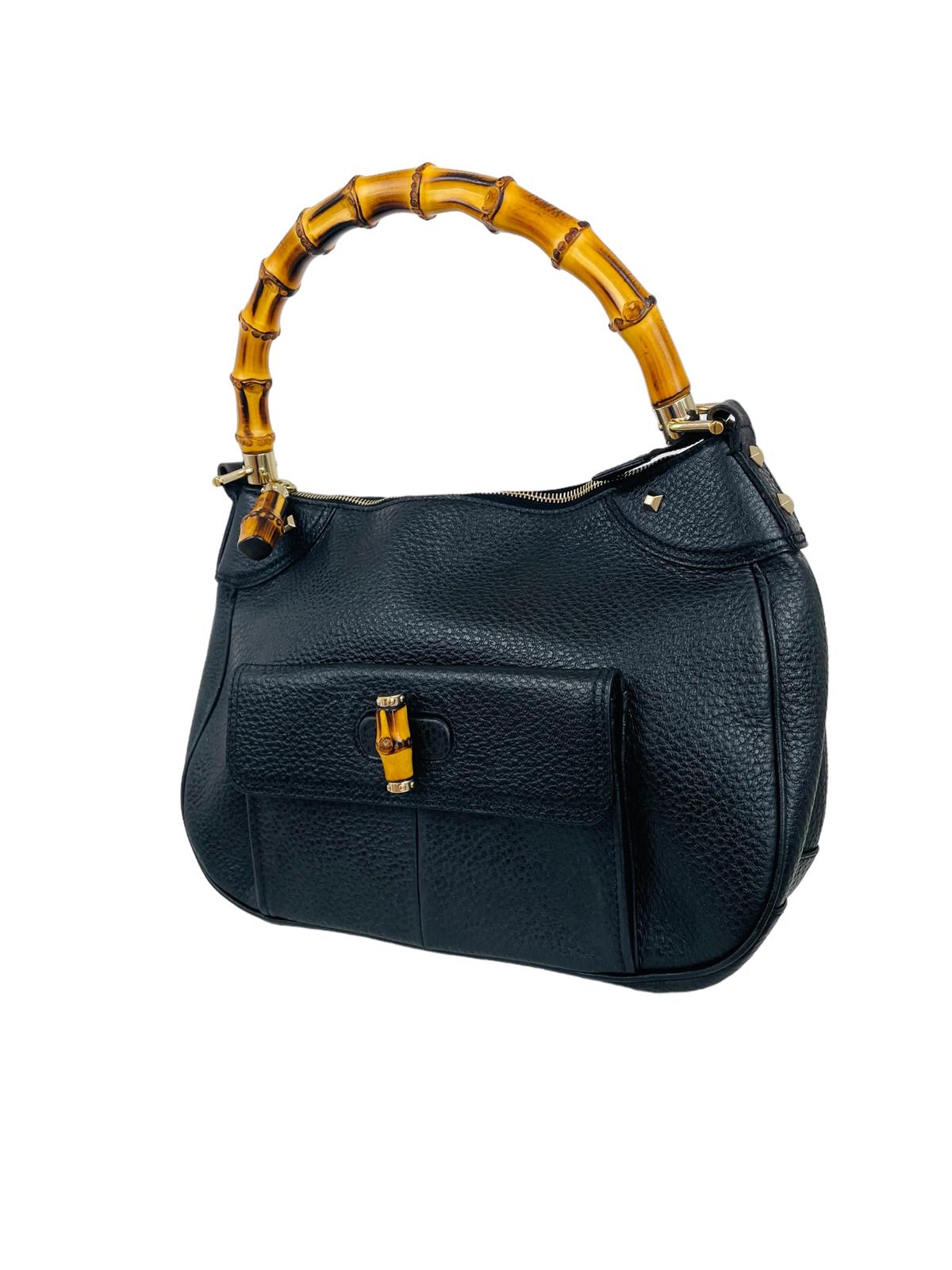 BAMBOO LEATHER BAG