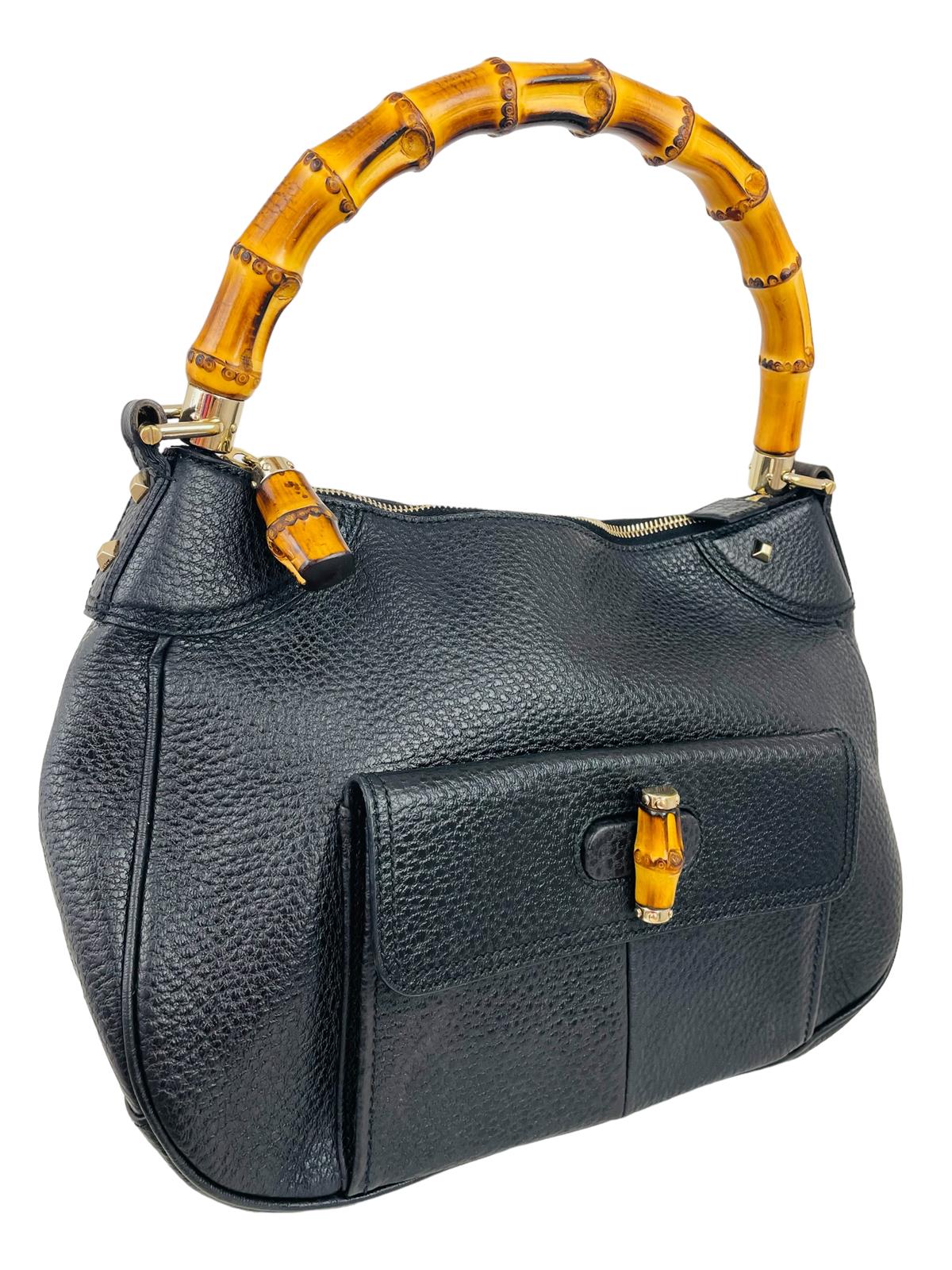 BAMBOO LEATHER BAG