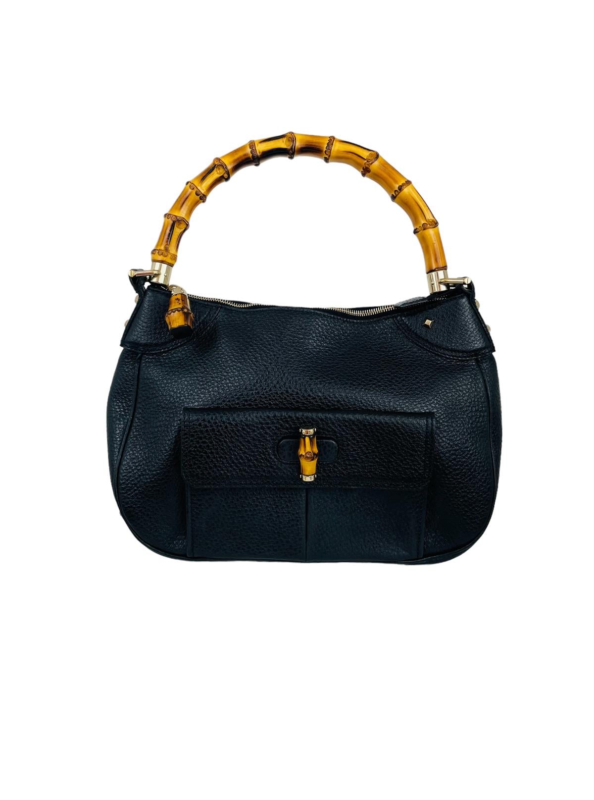 BAMBOO LEATHER BAG