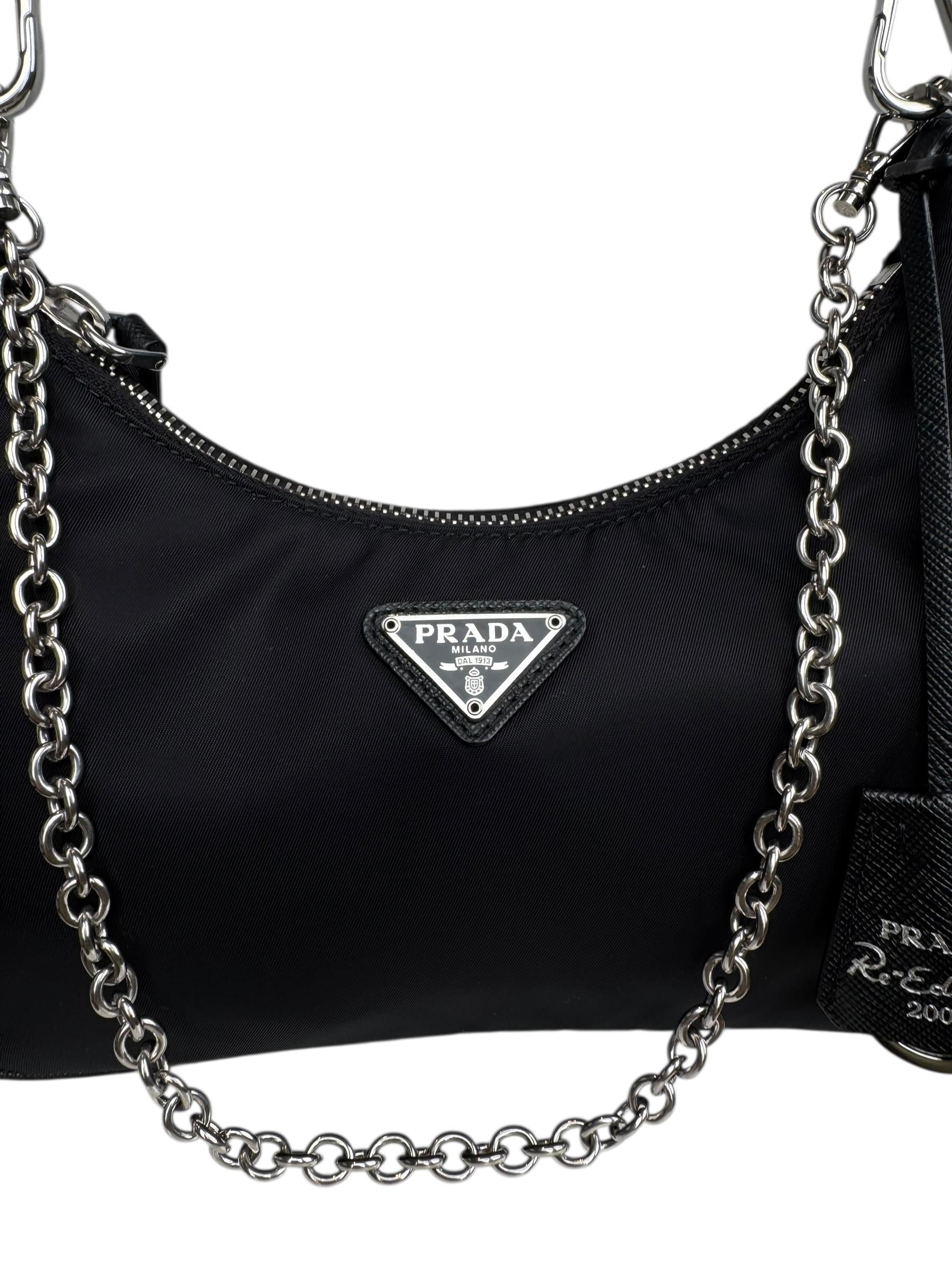 BLACK RE EDITION NYLON 2005 BAG