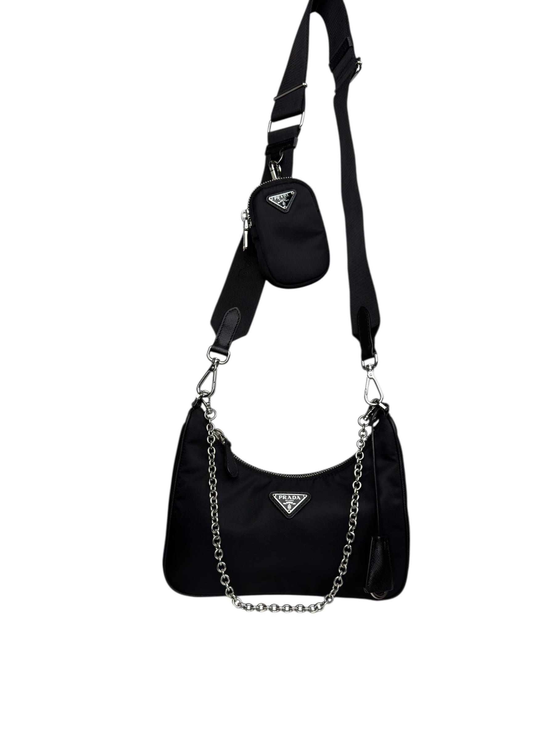 BLACK RE EDITION NYLON 2005 BAG