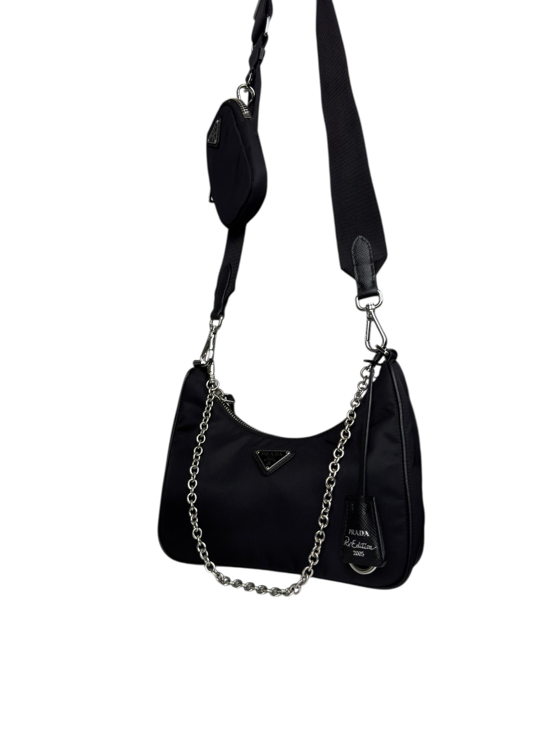 BLACK RE EDITION NYLON 2005 BAG