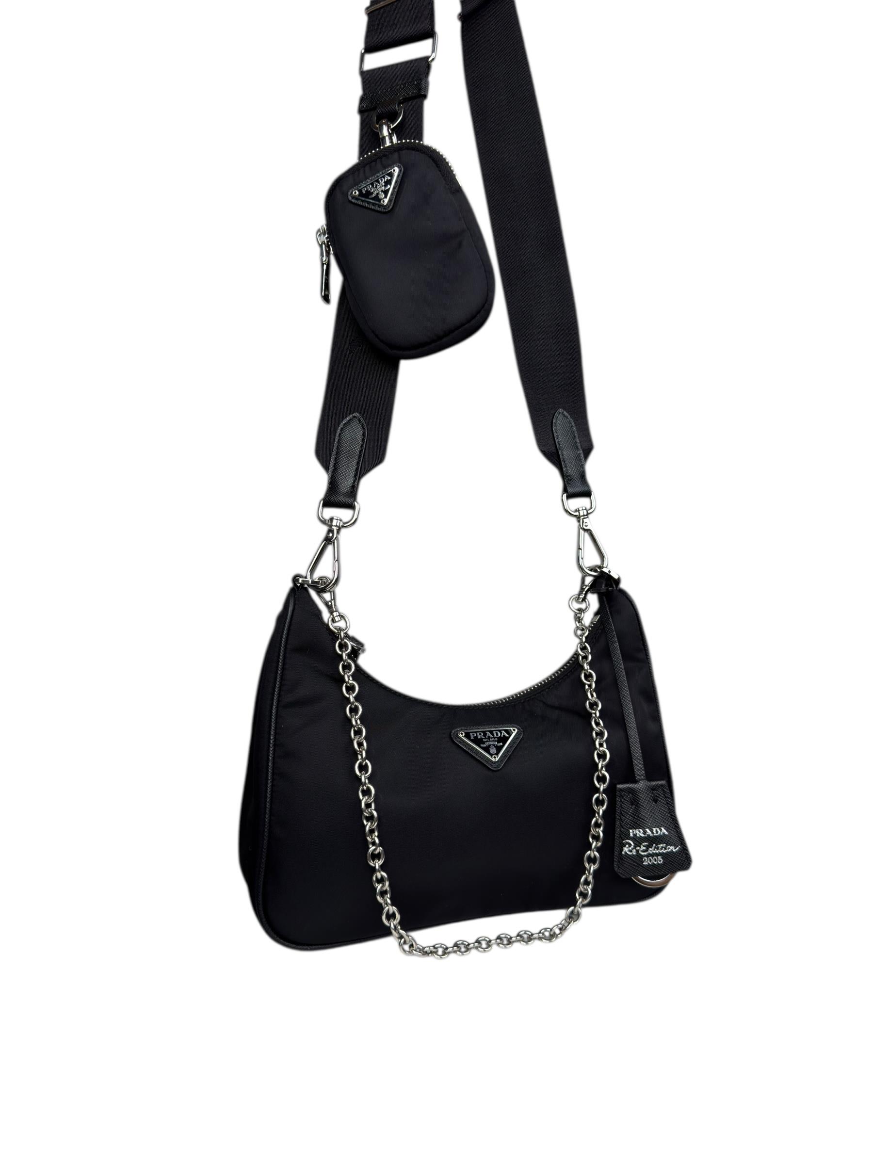 BLACK RE EDITION NYLON 2005 BAG