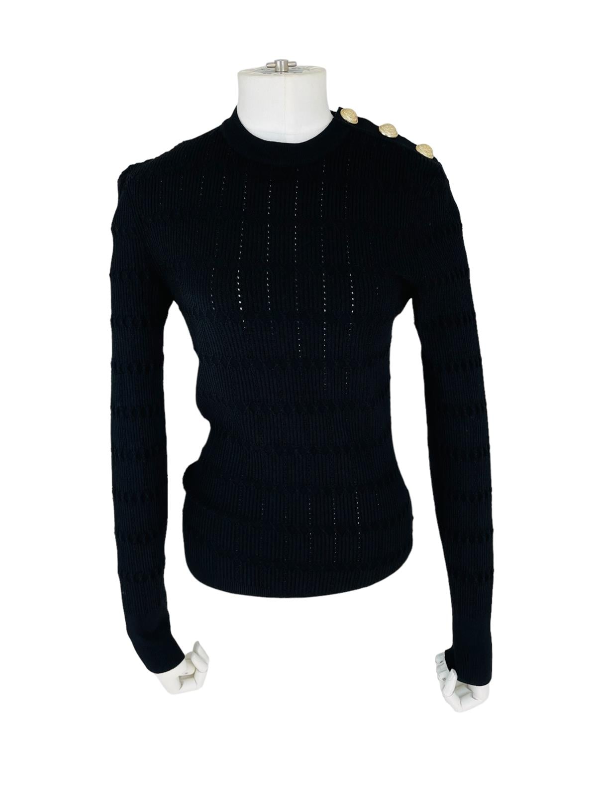 BLACK SWEATER