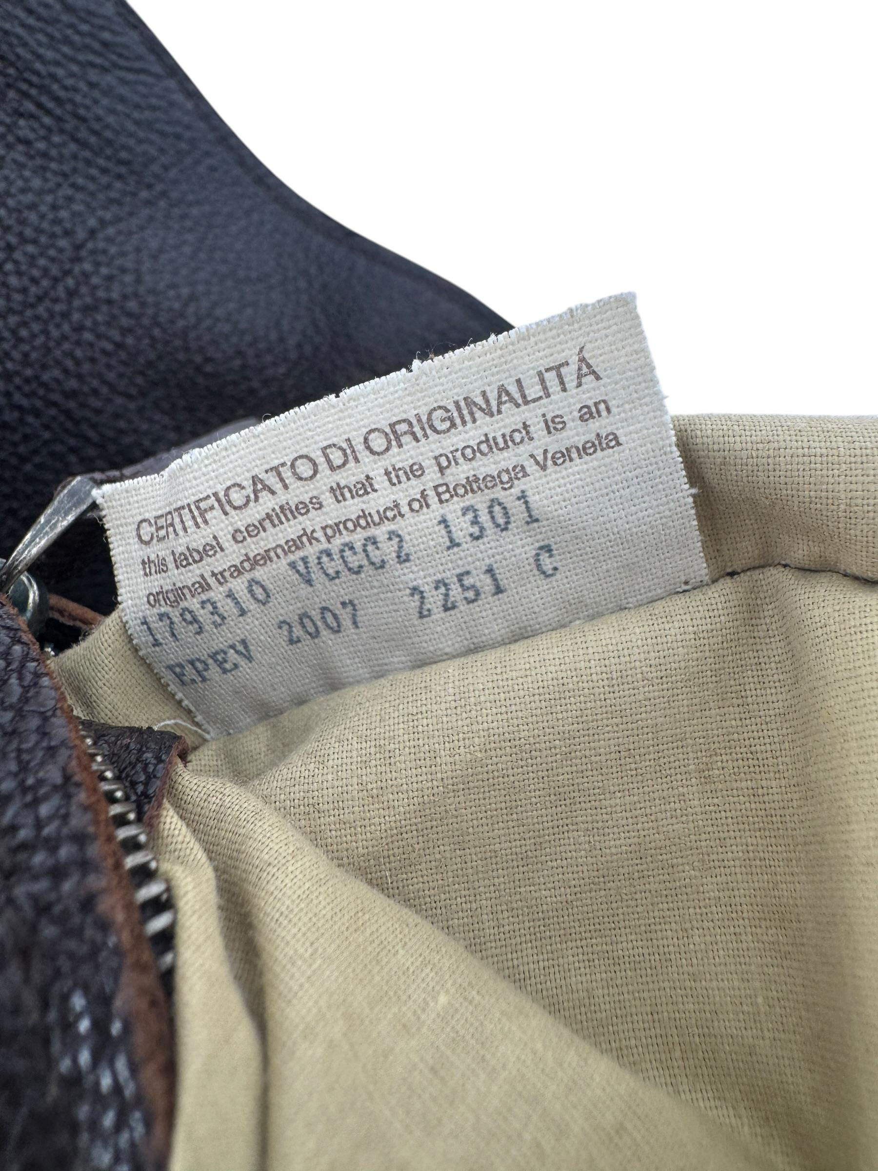 BOTTEGA VENETA BROWN HOBO BAG