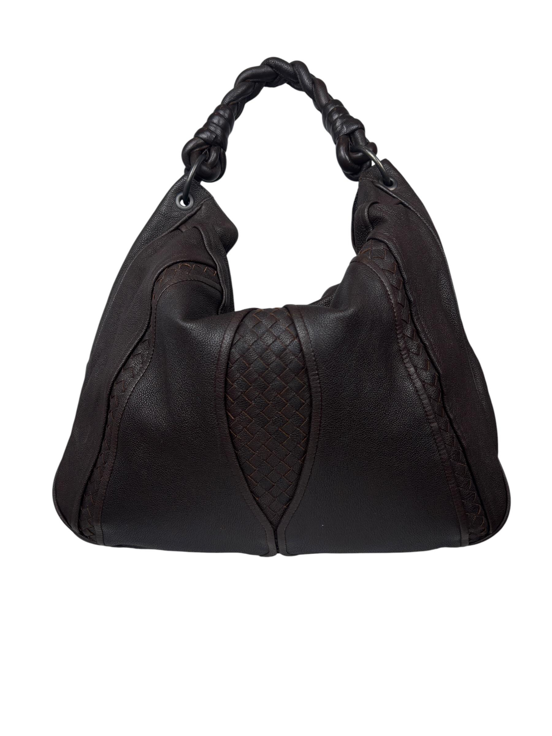 BOTTEGA VENETA BROWN HOBO BAG
