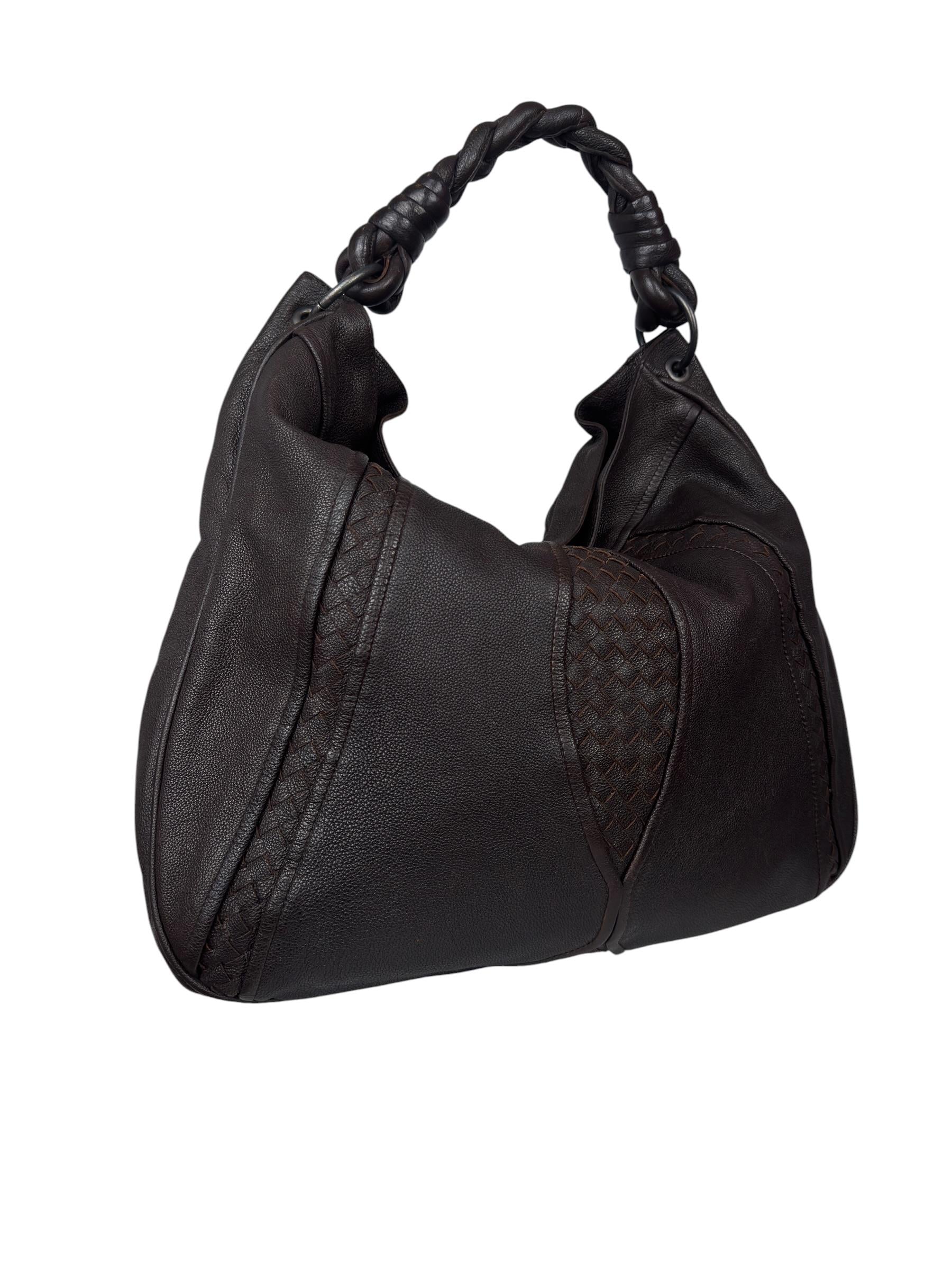 BOTTEGA VENETA BROWN HOBO BAG