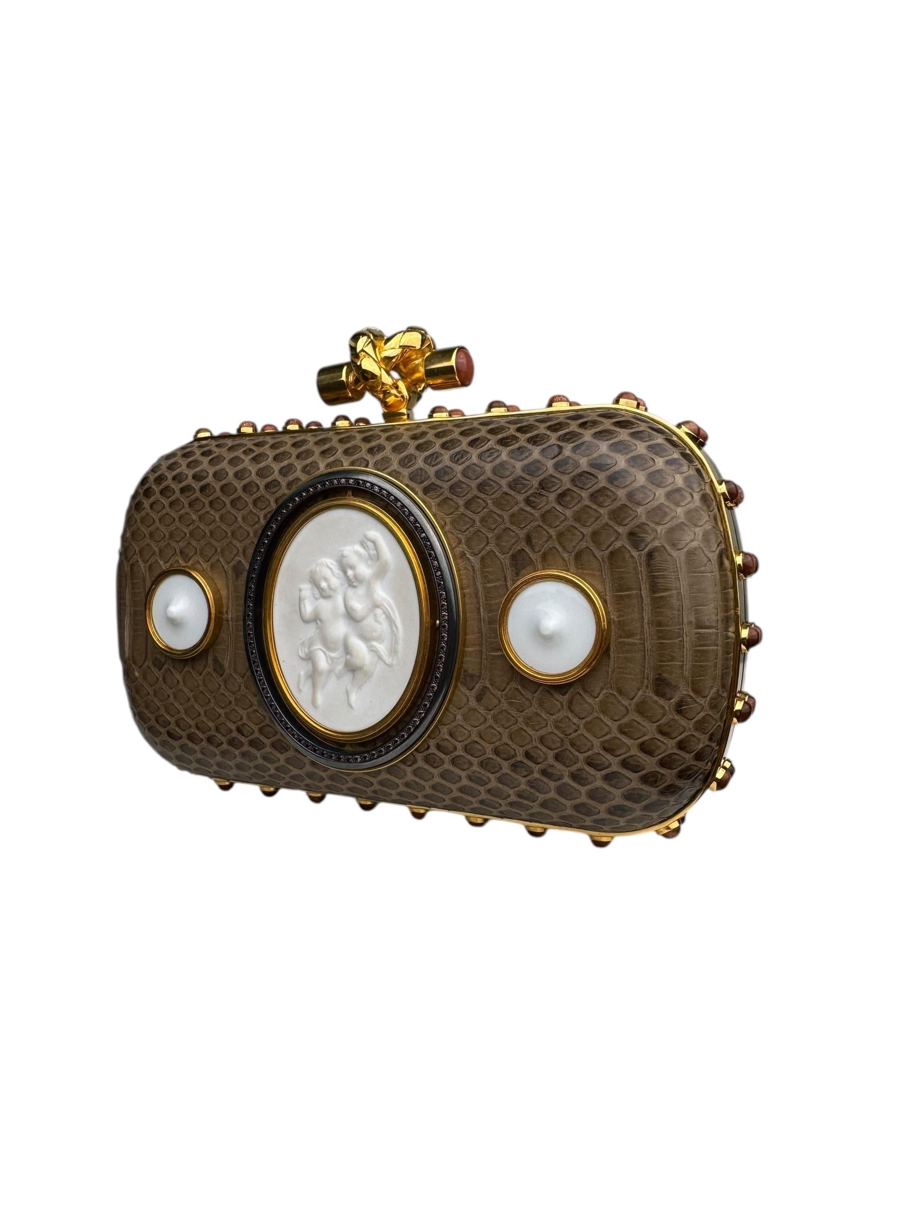 BOTTEGA VENETA CELEBRES KPM 250 ANS KNOT BAG