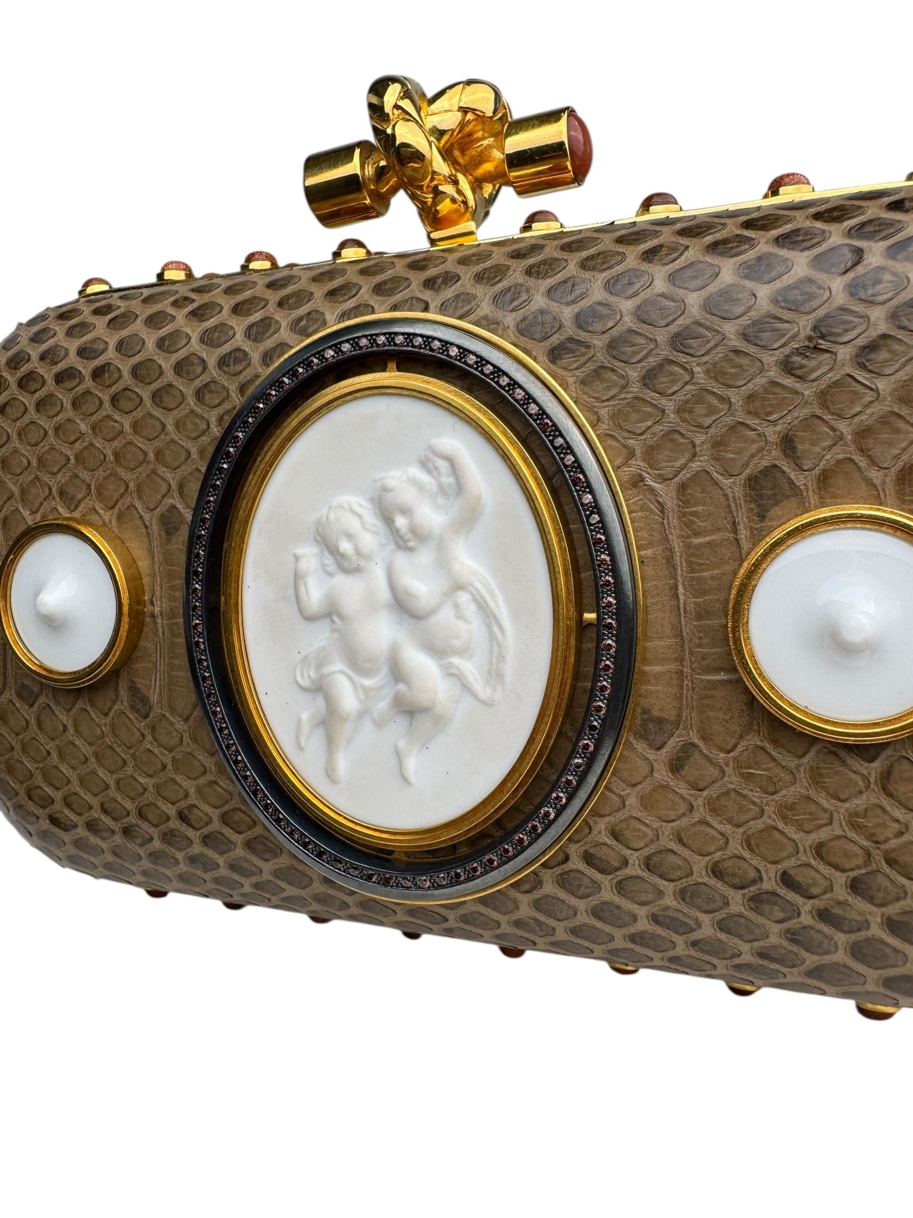BOTTEGA VENETA CELEBRES KPM 250 ANS KNOT BAG