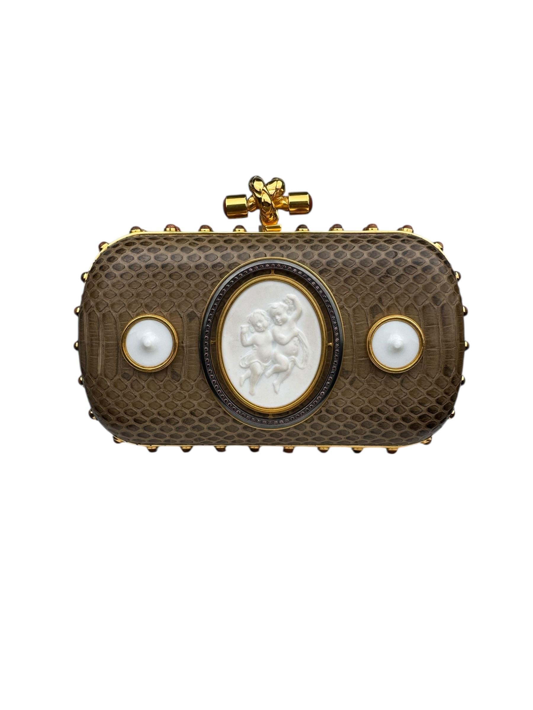 BOTTEGA VENETA CELEBRES KPM 250 ANS KNOT BAG
