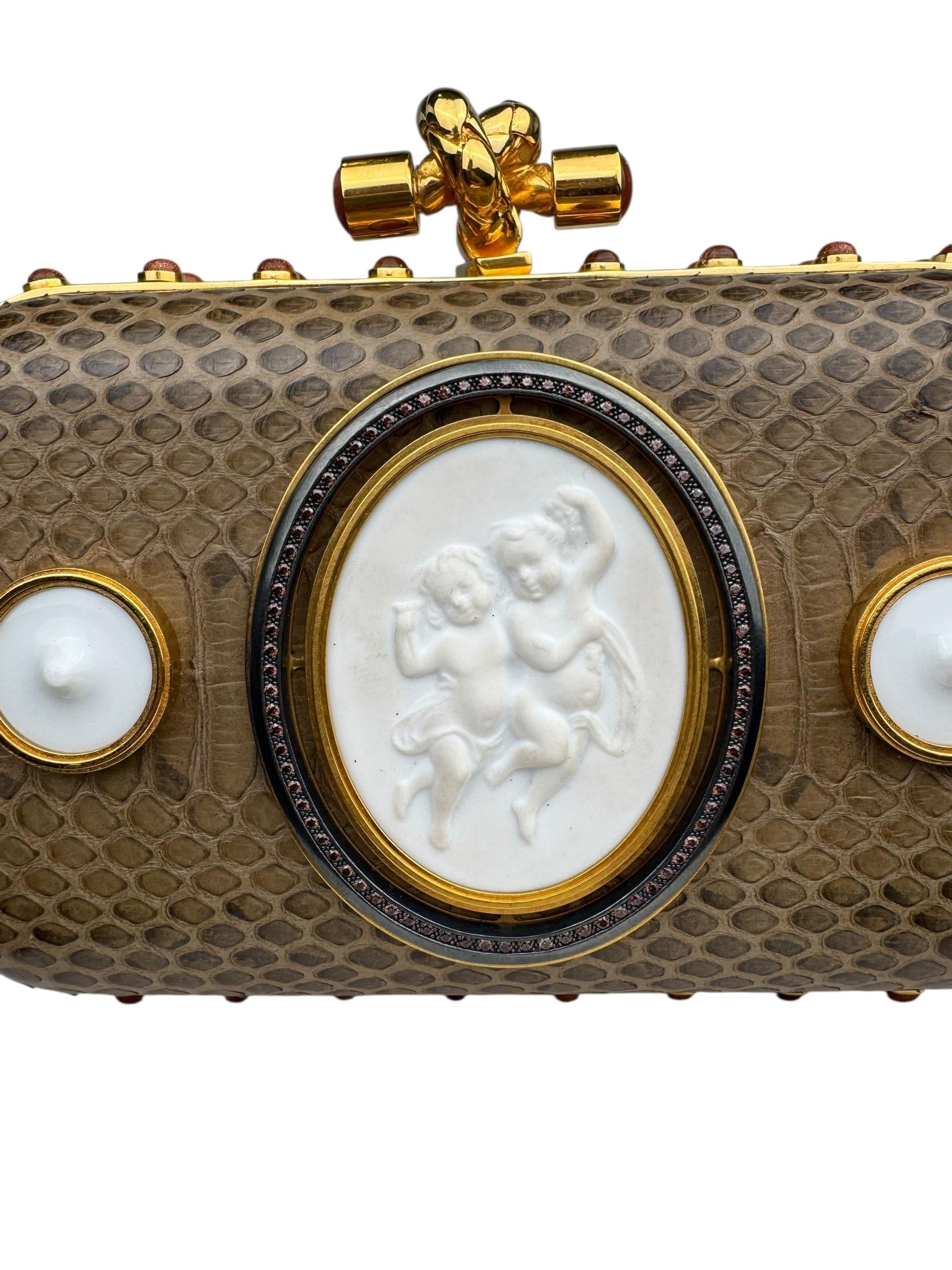 BOTTEGA VENETA CELEBRES KPM 250 ANS KNOT BAG