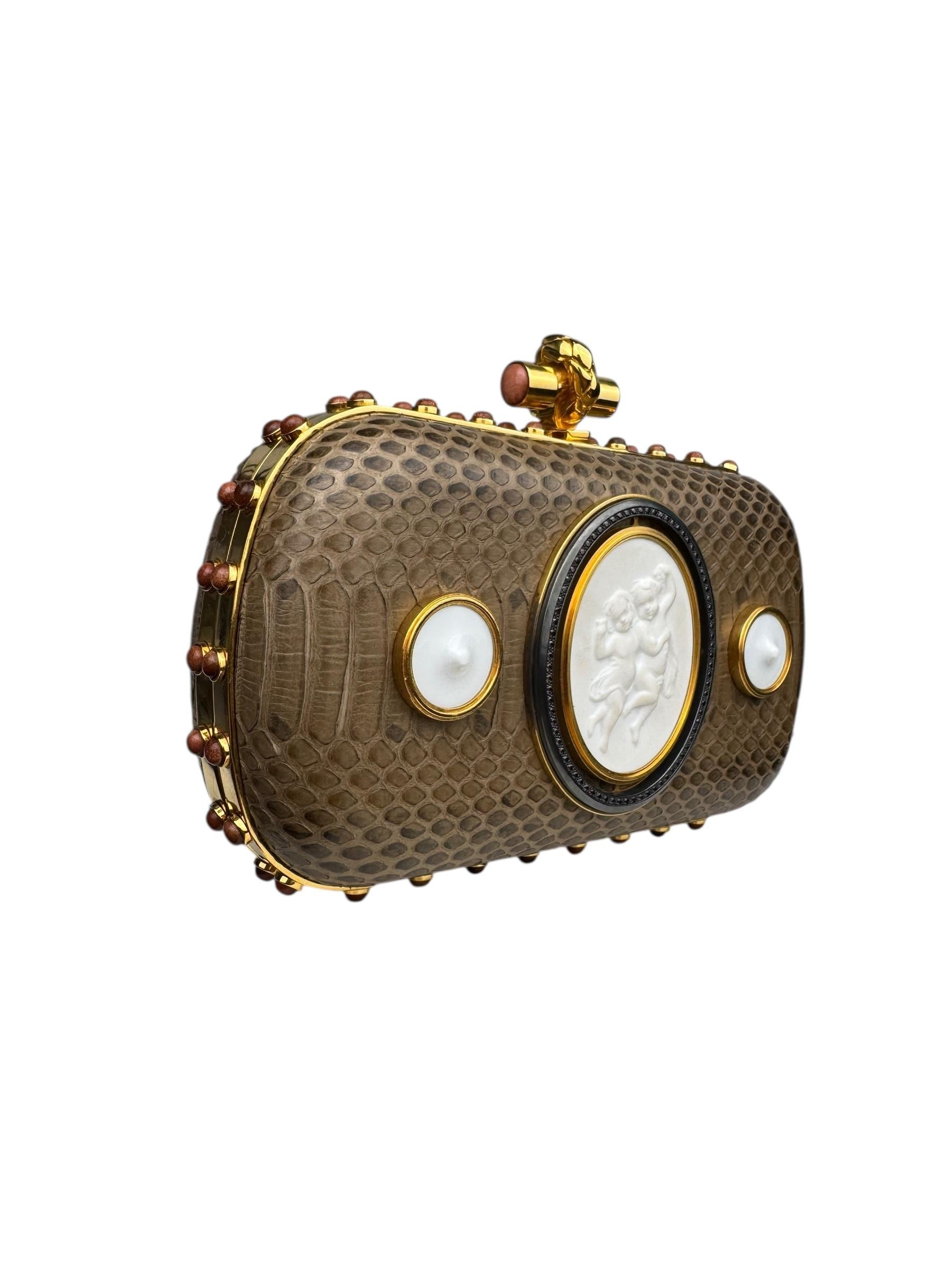 BOTTEGA VENETA CELEBRES KPM 250 ANS KNOT BAG