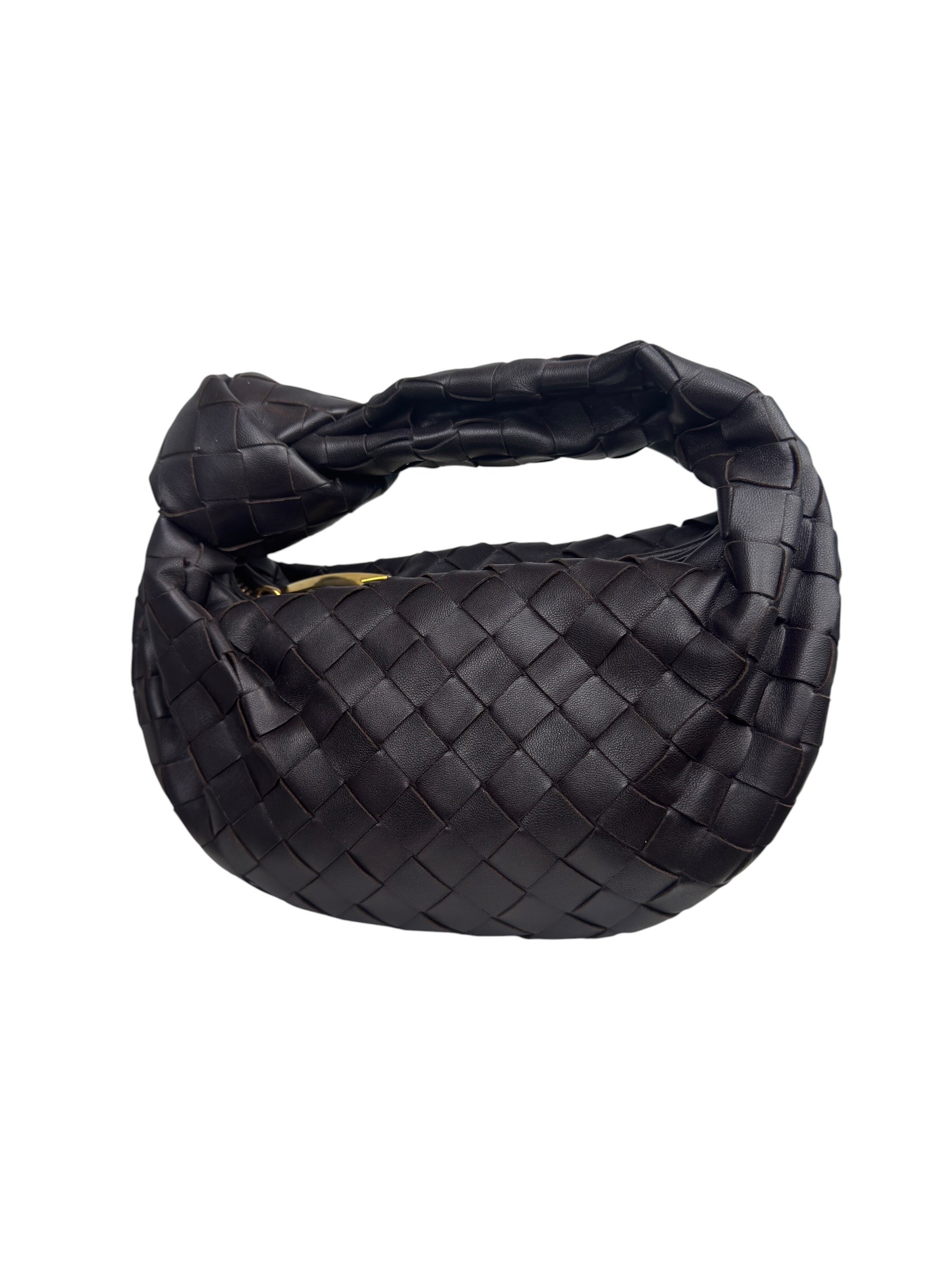 BOTTEGA VENETA DARK BROWN JODIE