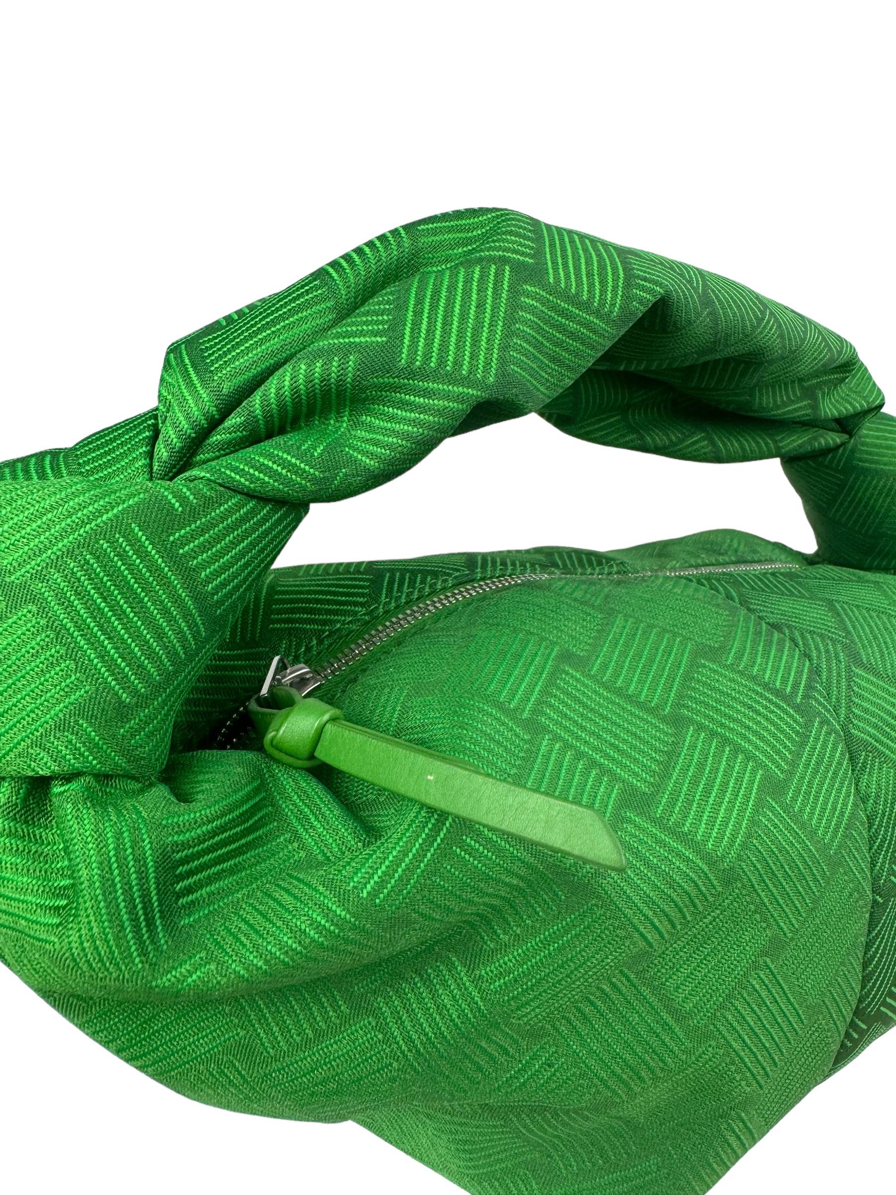 BOTTEGA VENETA JACQUARD DOUBLE KNOT KOL ÇANTASI