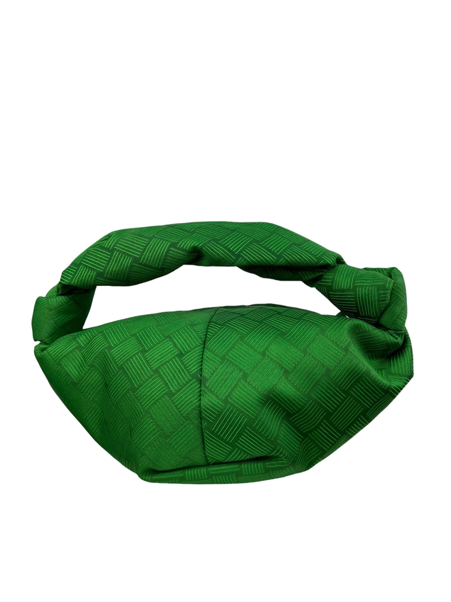 BOTTEGA VENETA JACQUARD DOUBLE KNOT KOL ÇANTASI