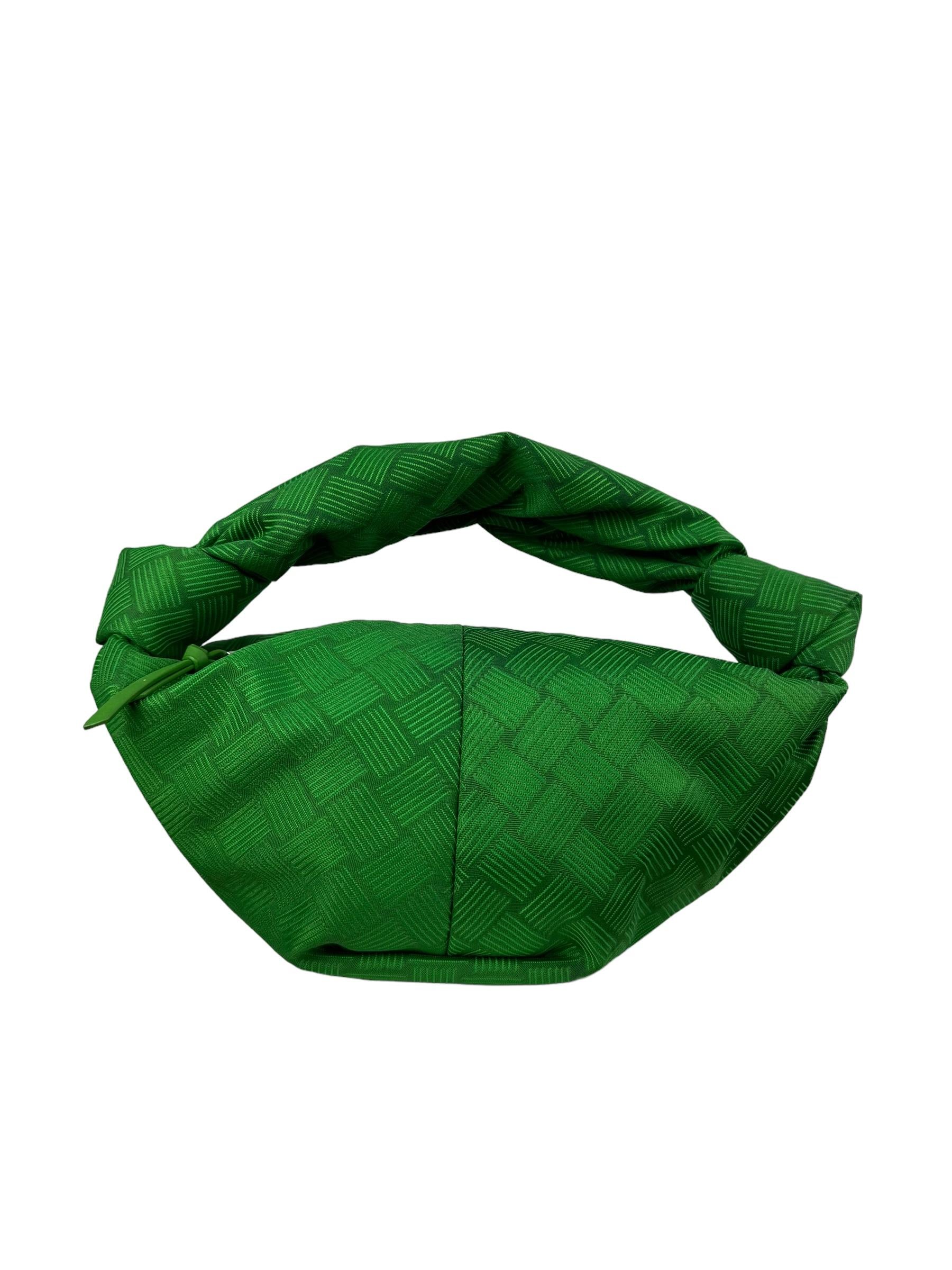 BOTTEGA VENETA JACQUARD DOUBLE KNOT KOL ÇANTASI