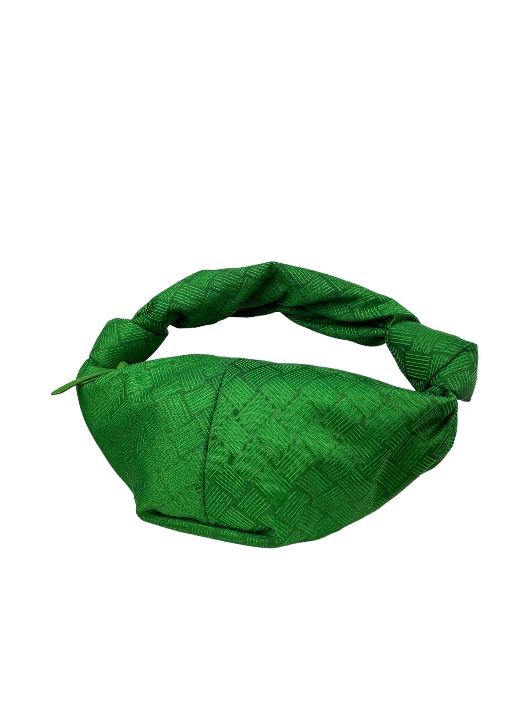 BOTTEGA VENETA JACQUARD DOUBLE KNOT KOL ÇANTASI