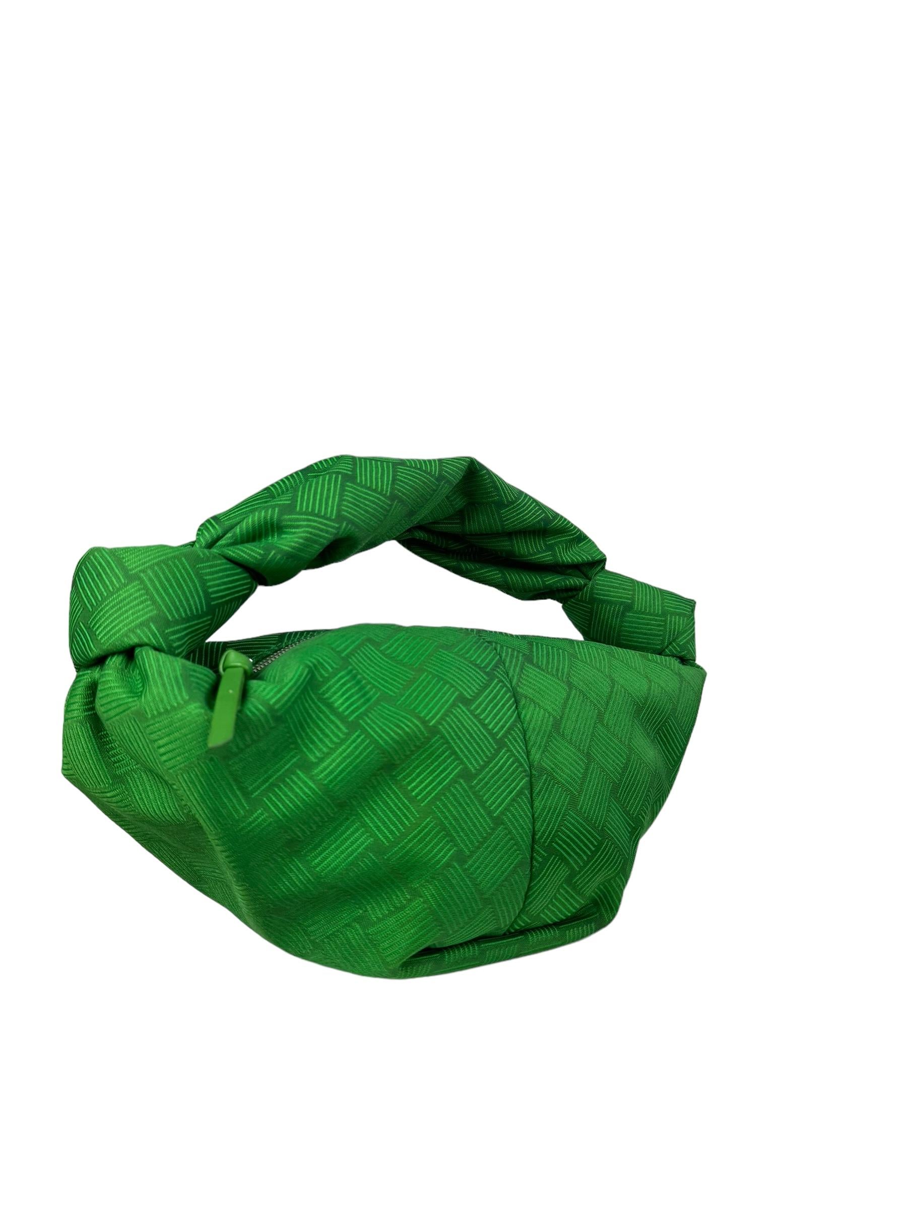 BOTTEGA VENETA JACQUARD DOUBLE KNOT KOL ÇANTASI