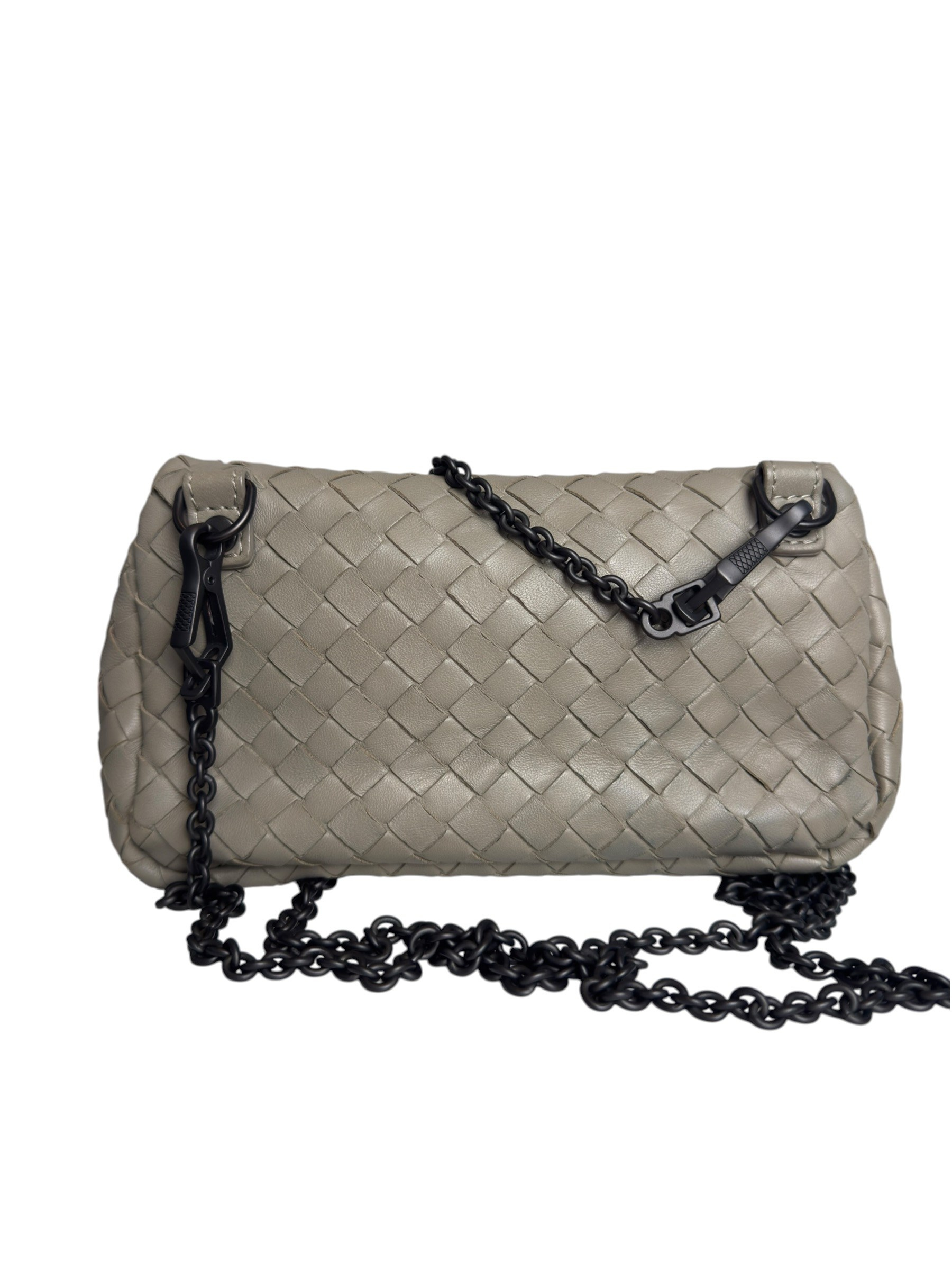 BOTTEGA VENETA MINI INTRECCIATO LEATHER BAG