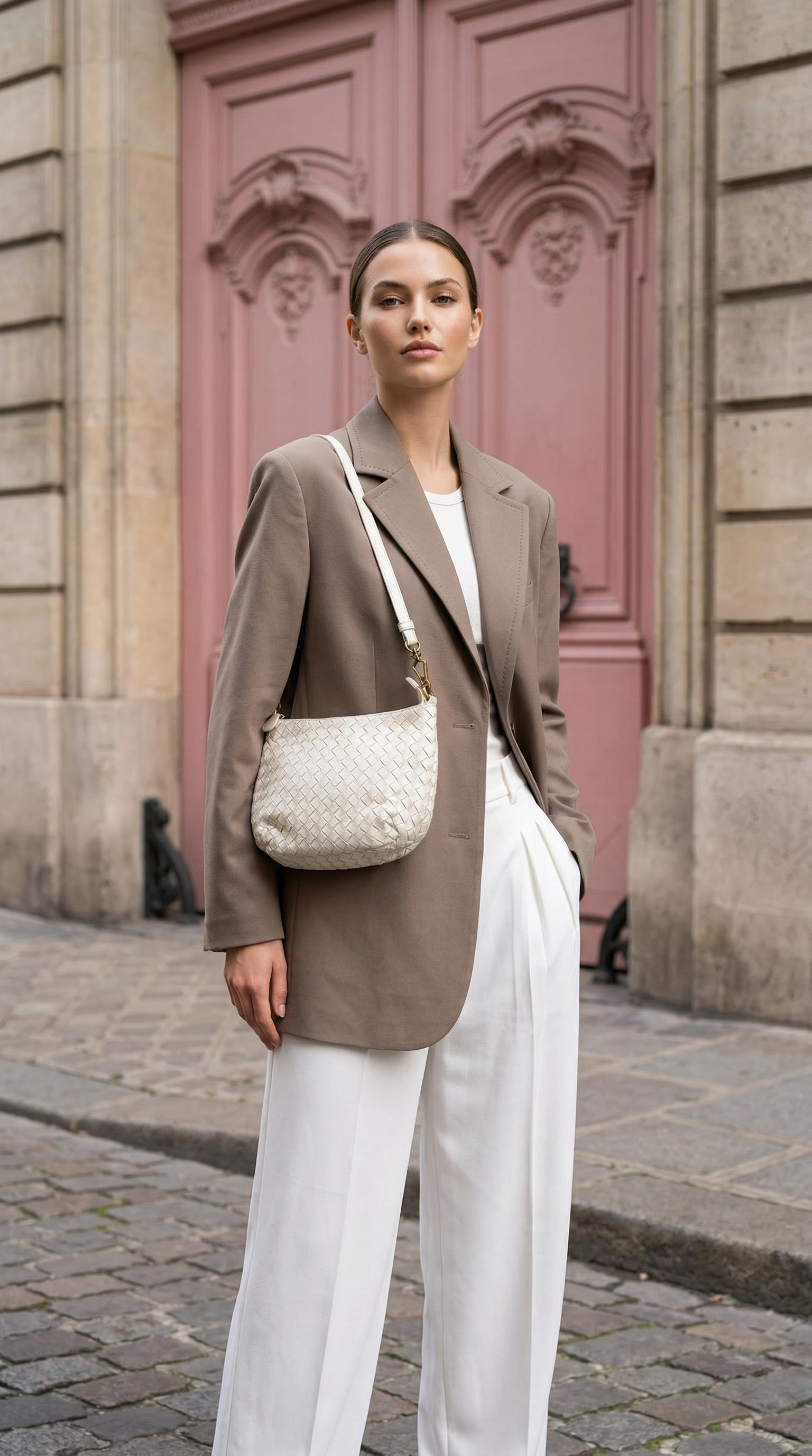 BOTTEGA VENETA MINI INTRECCIATO SHOULDER BAG