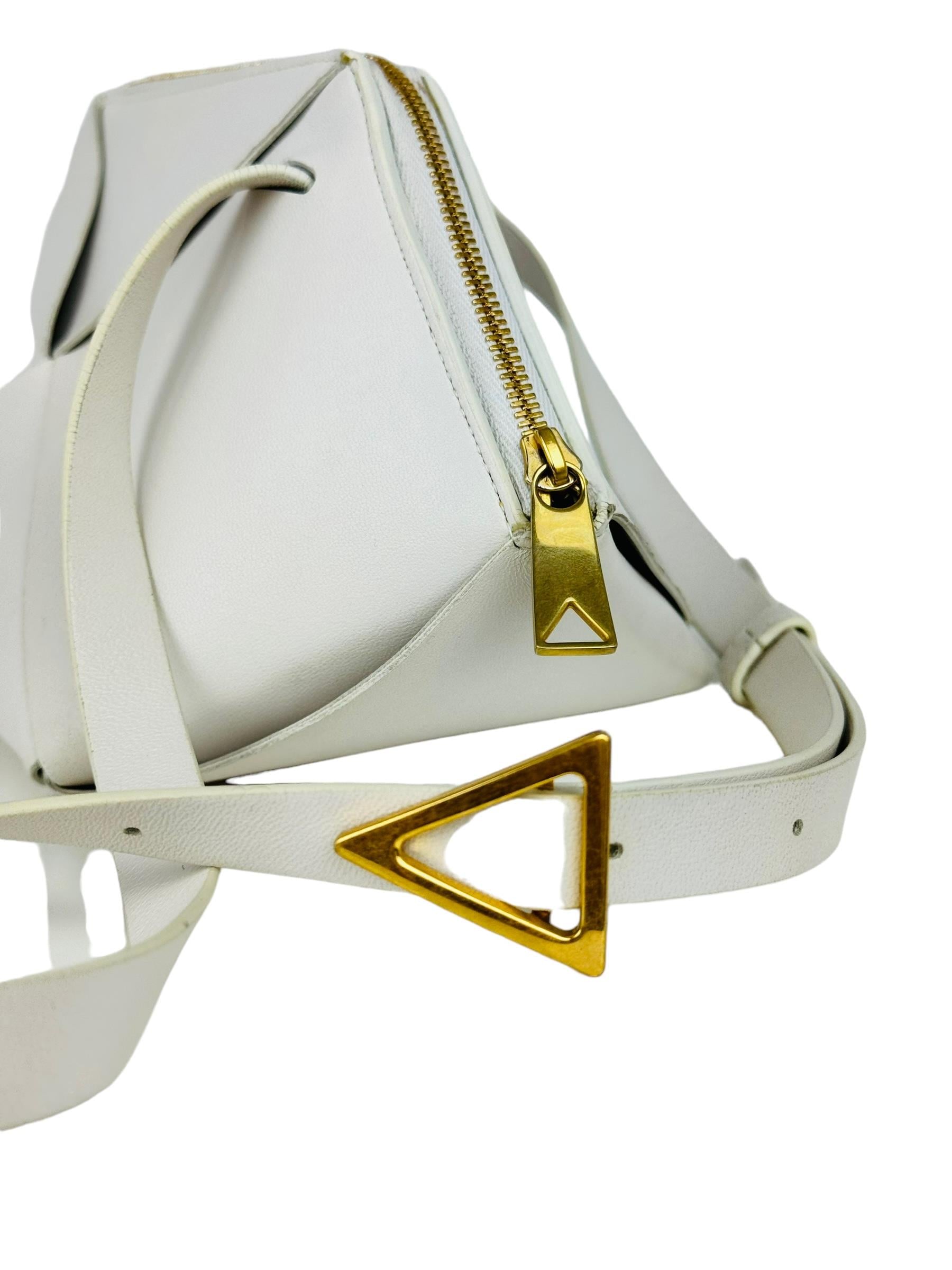 BOTTEGA VENETA WHITE CROSSBODY
