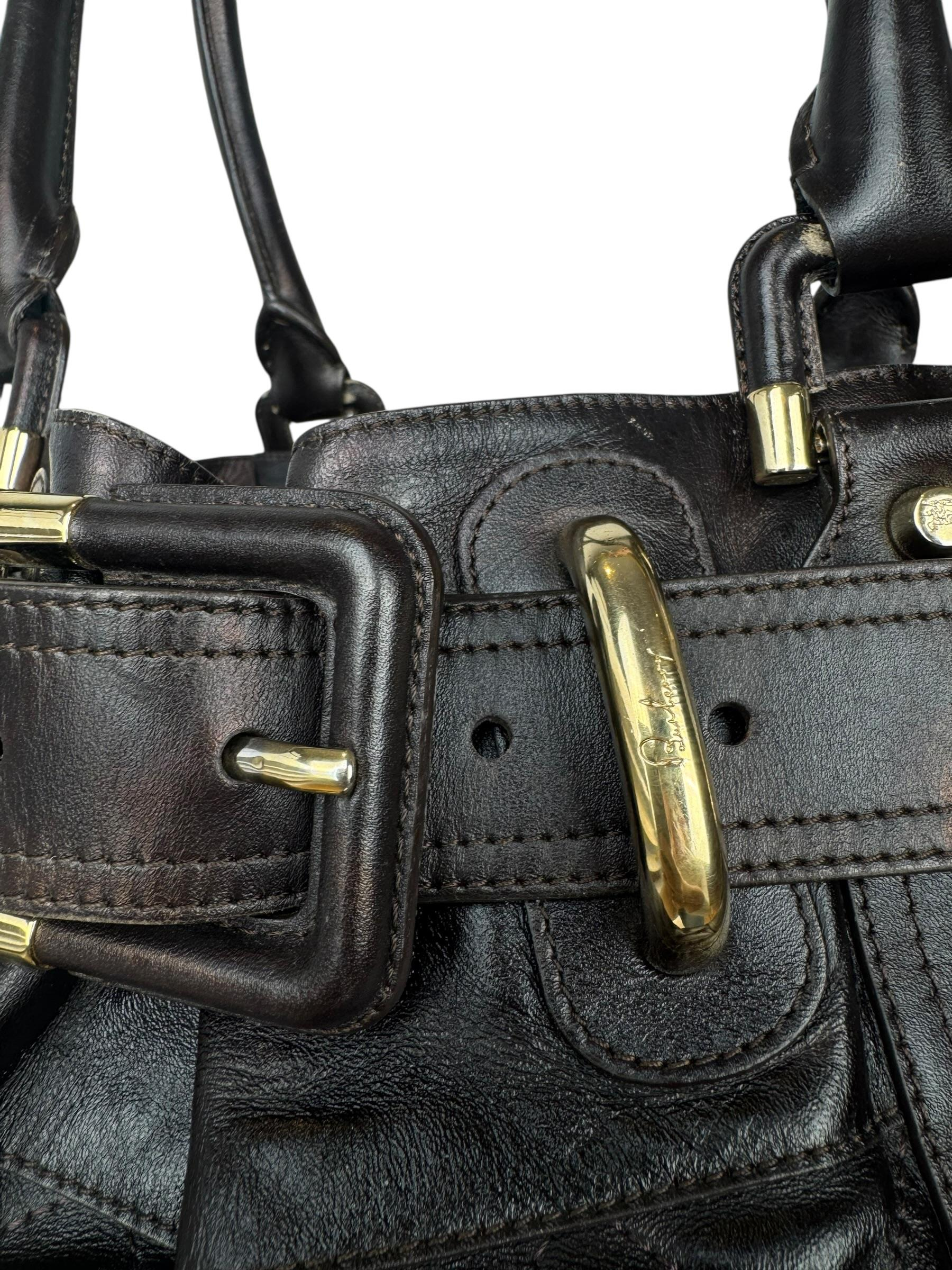 BUBERRY BROWN BEATON 2000S HANDBAG
